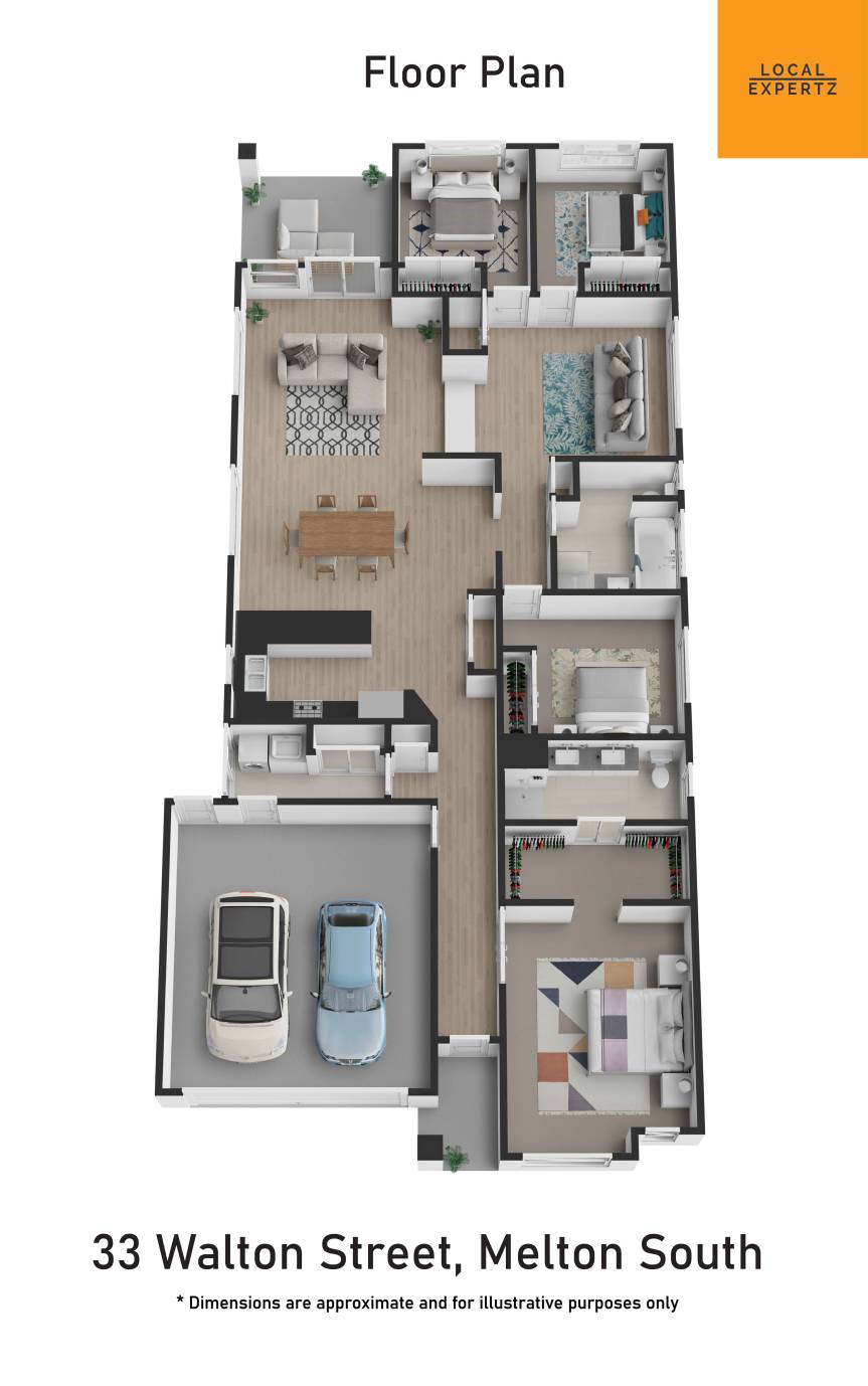 4-bedroom house at 33 WALTON STREET, Melton South VIC 3338, Melton, Victoria