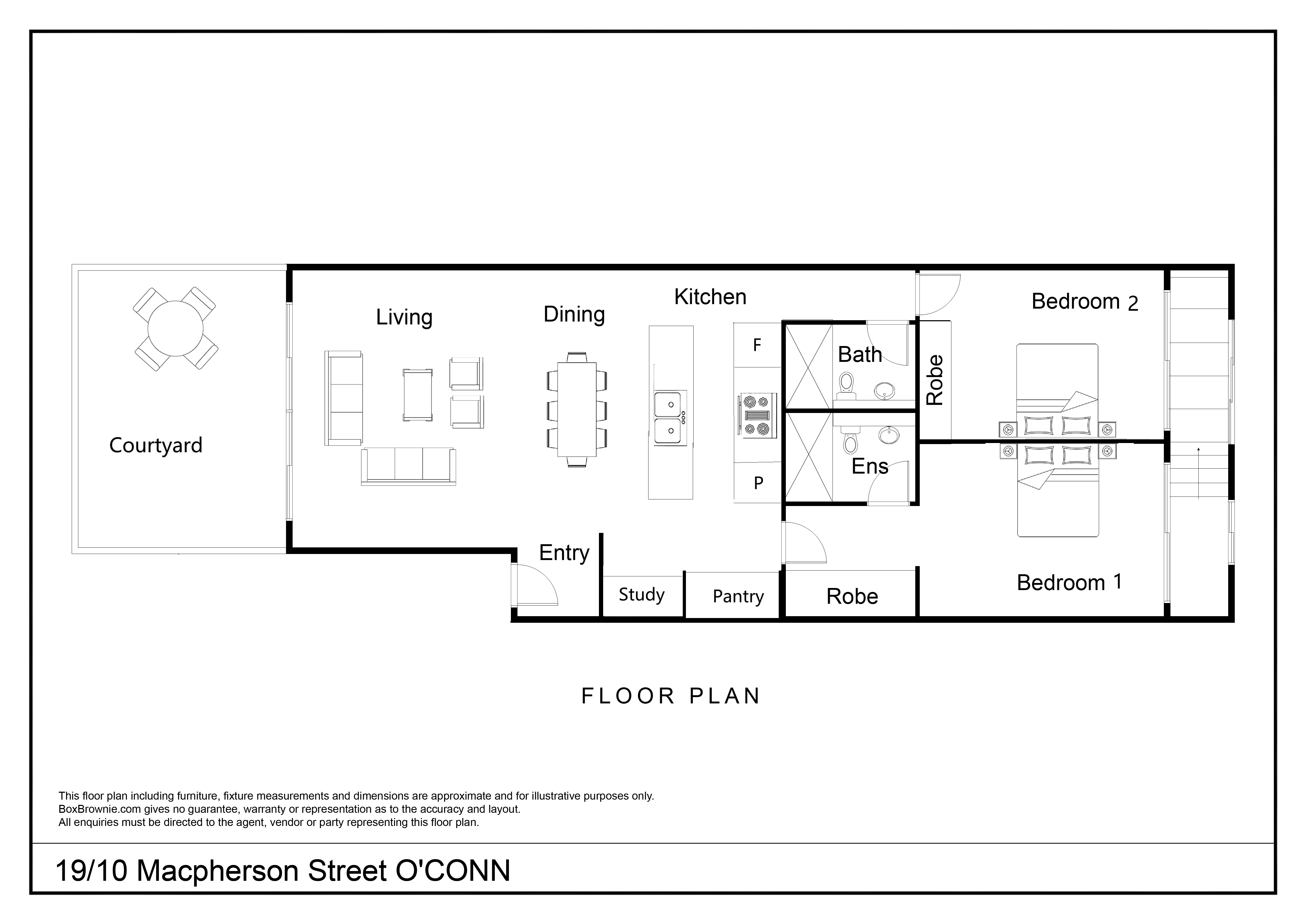 2-bedroom unit at VION 19 10 MACPHERSON STREET, O'CONNOR ACT 2602, Unincorporated Act, Australian Capital Territory