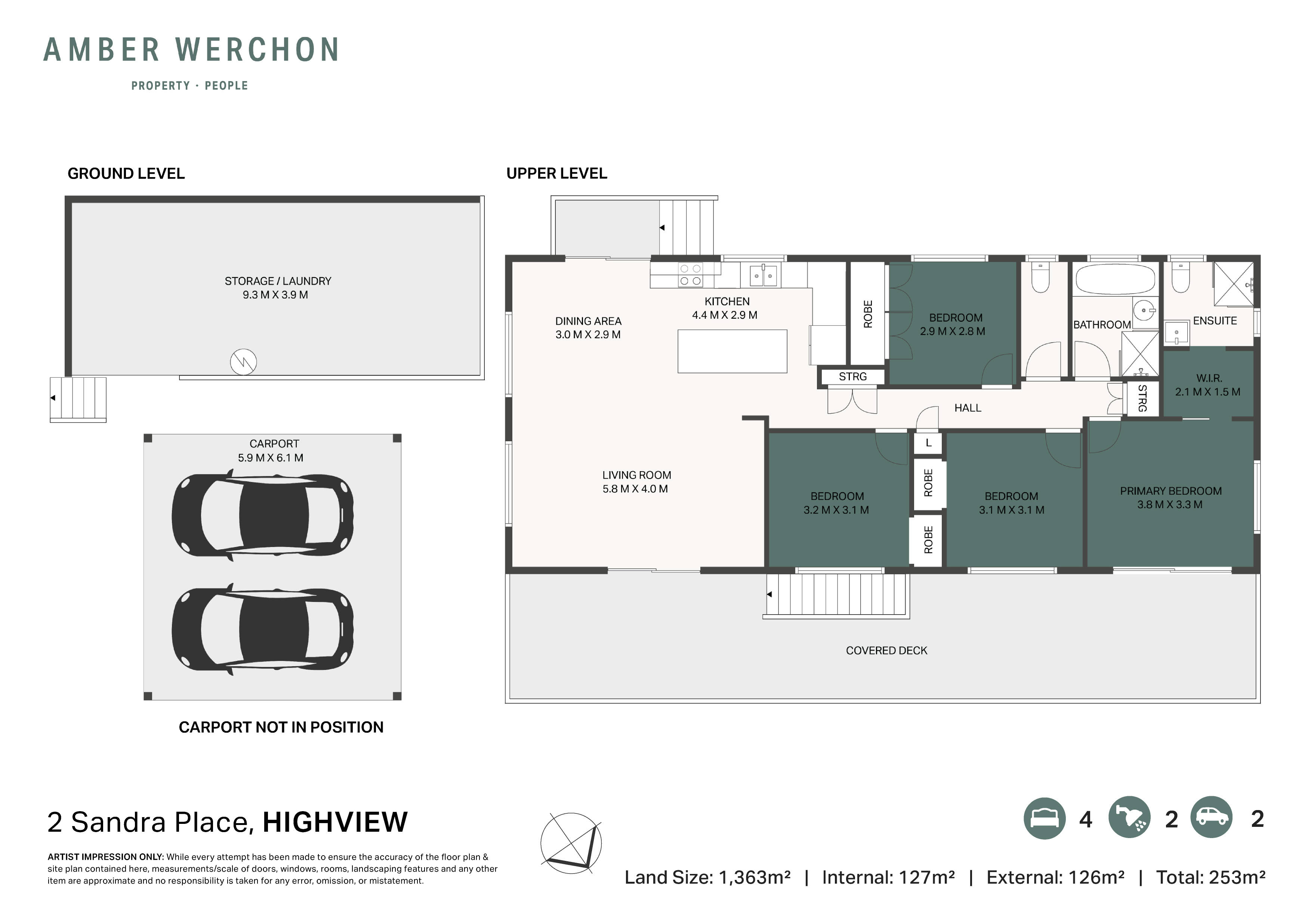 4-bedroom house at 2 Sandra Place, Highworth, QLD 4560, Sunshine Coast, Queensland