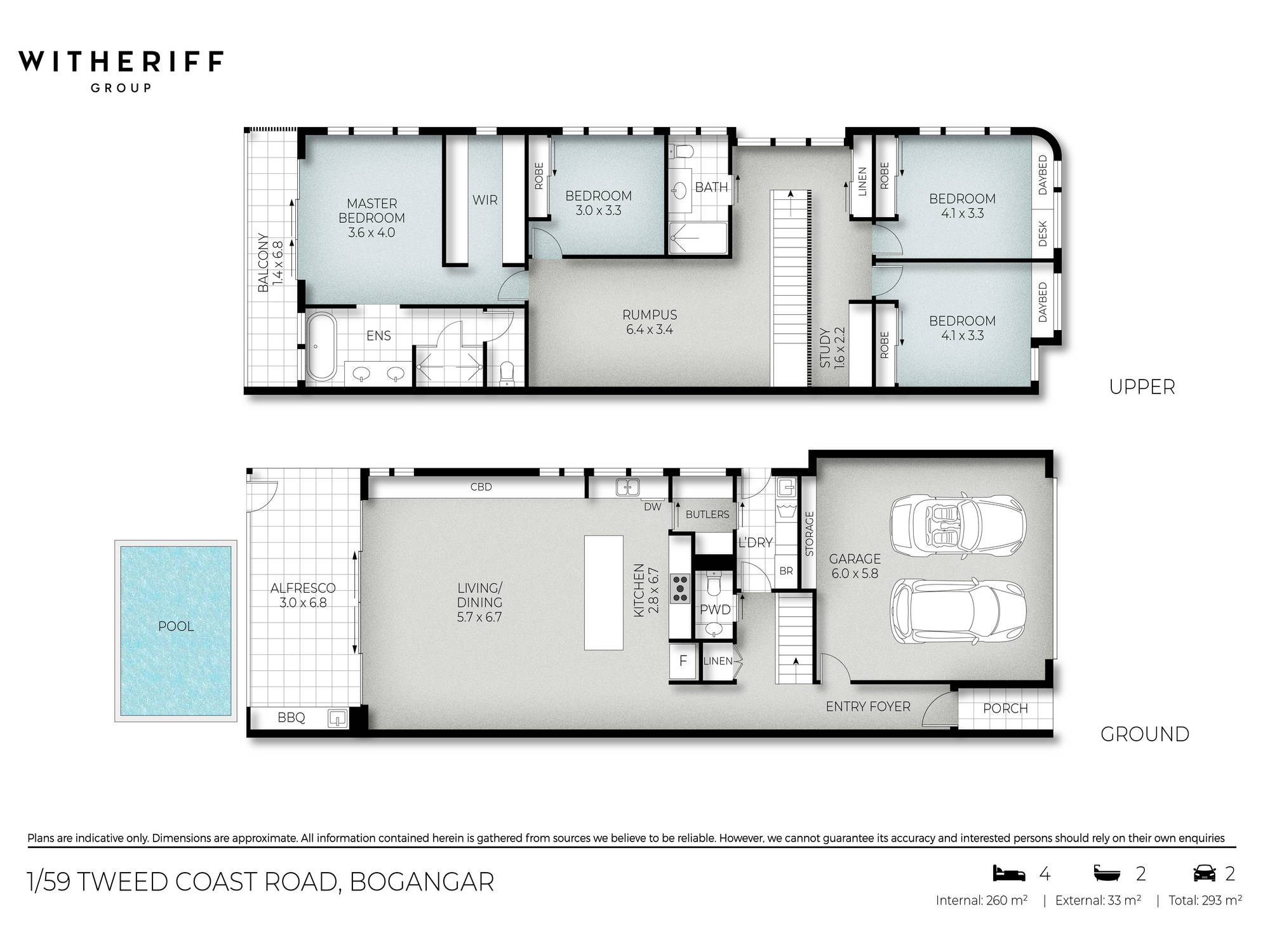 4-bedroom unit at 59B Tweed Coast Road, Bogangar, Nsw, 2488, Tweed, New South Wales
