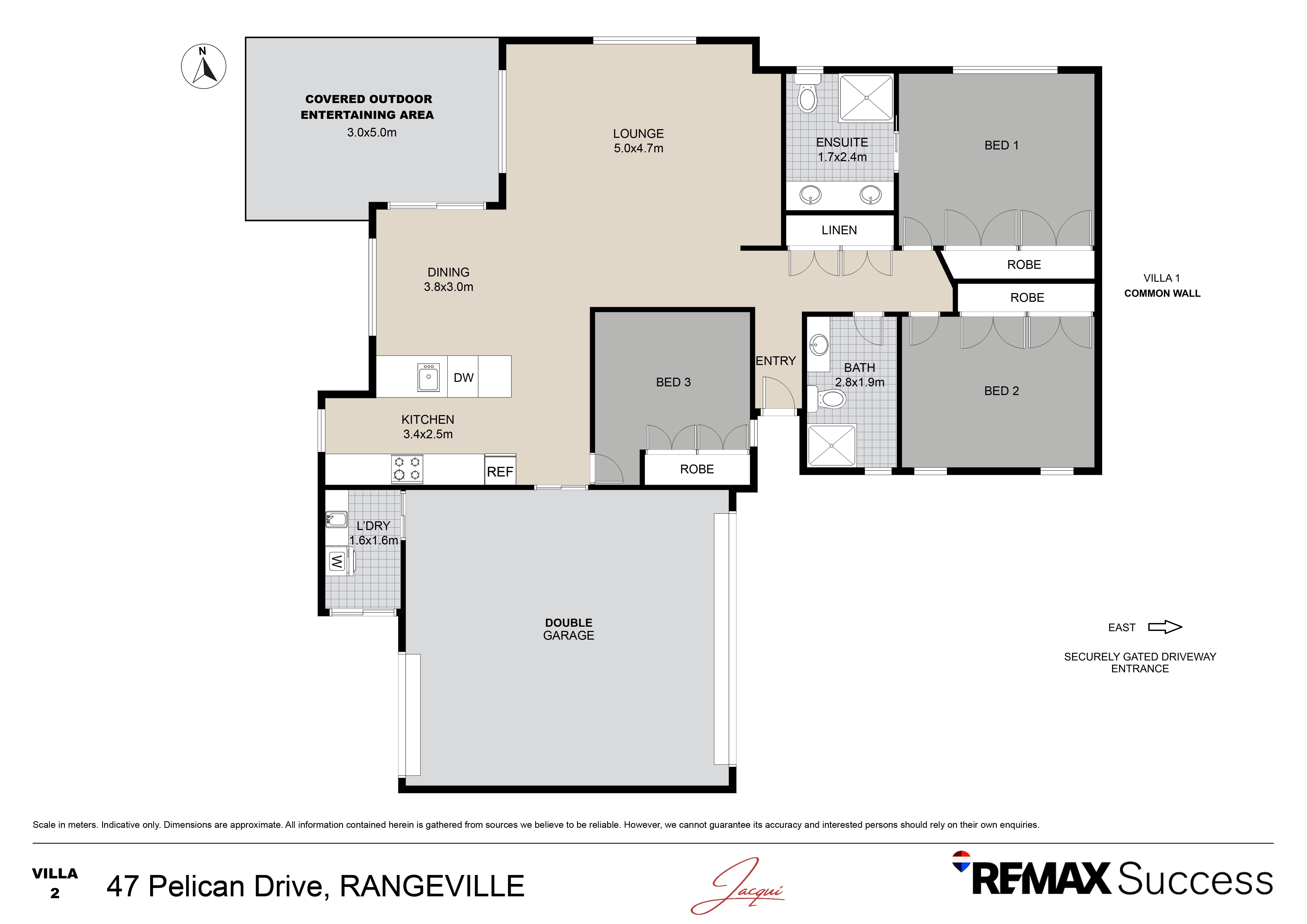 3-bedroom unit at 2/47 Pelican Drive, Rangeville, Qld, 4350, Toowoomba, Queensland