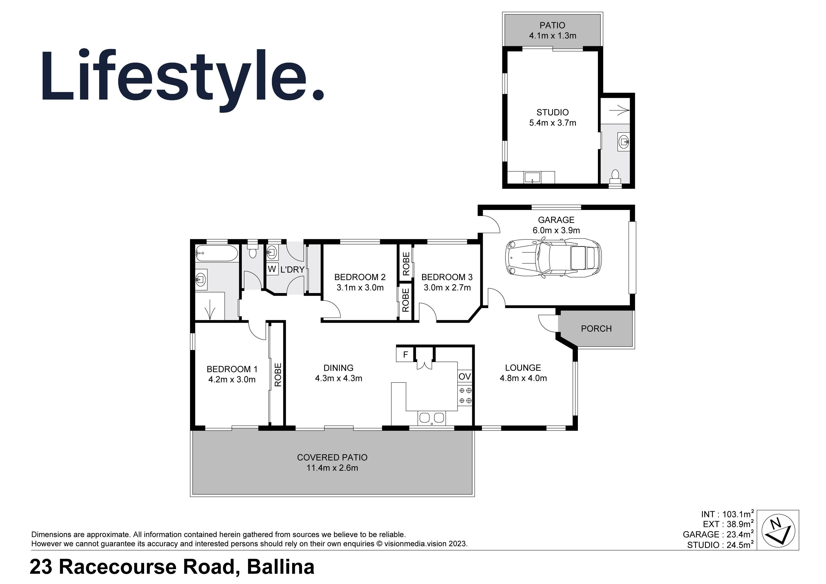 4-bedroom house at 23 Racecourse Road, Ballina, NSW 2478, Ballina, New South Wales
