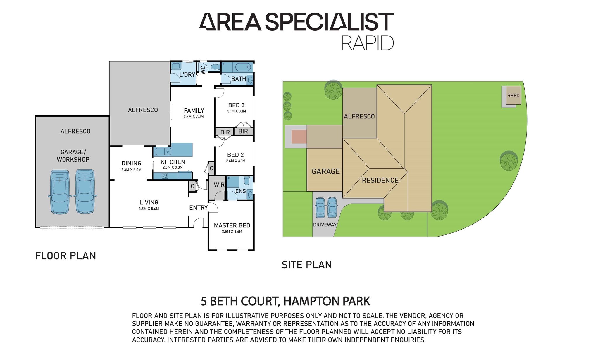 3-bedroom house at 5 BETH COURT, Hampton Park VIC 3976, Casey, Victoria