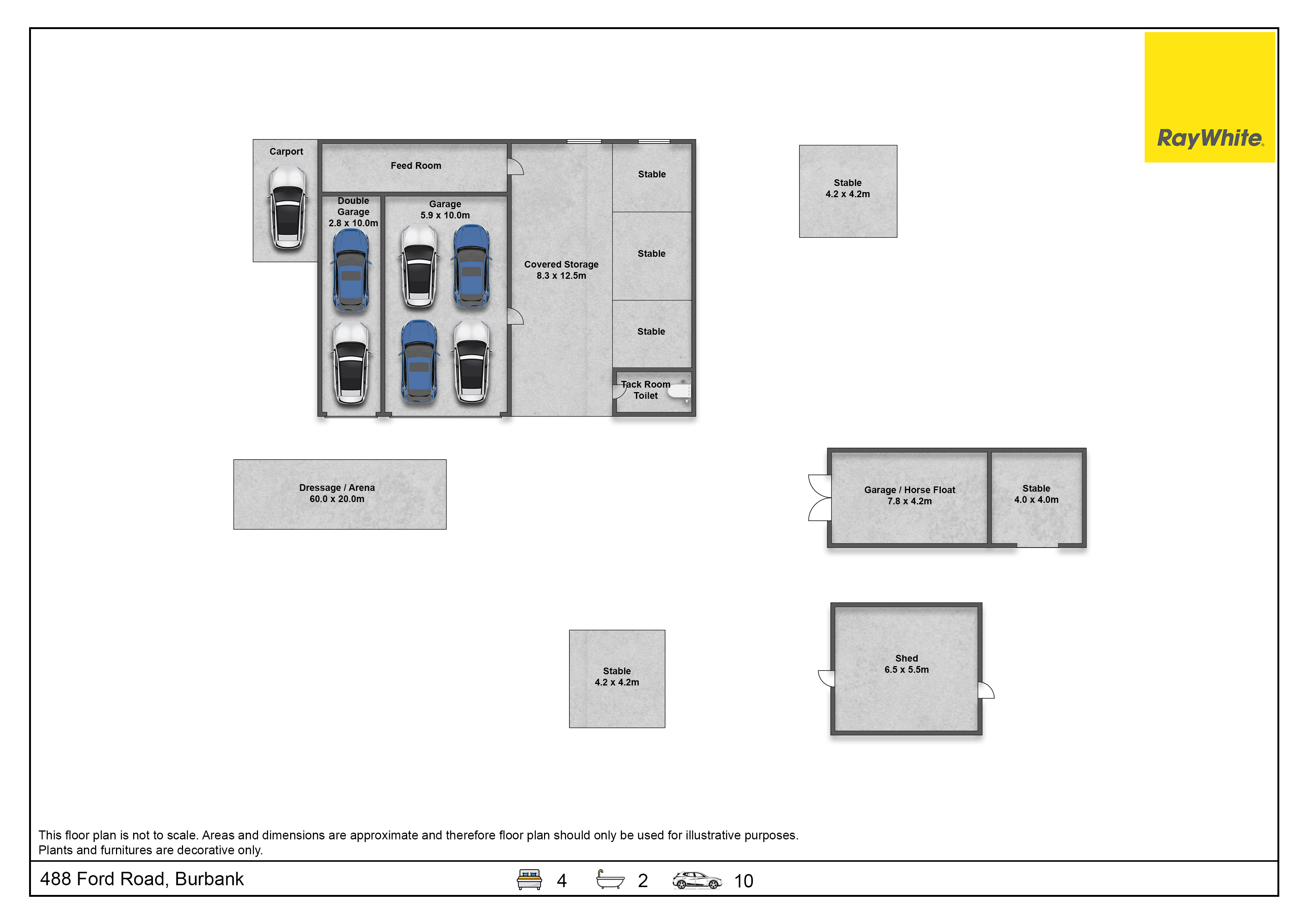 4-bedroom house at 488 FORD ROAD, Burbank QLD 4156, Brisbane, Queensland