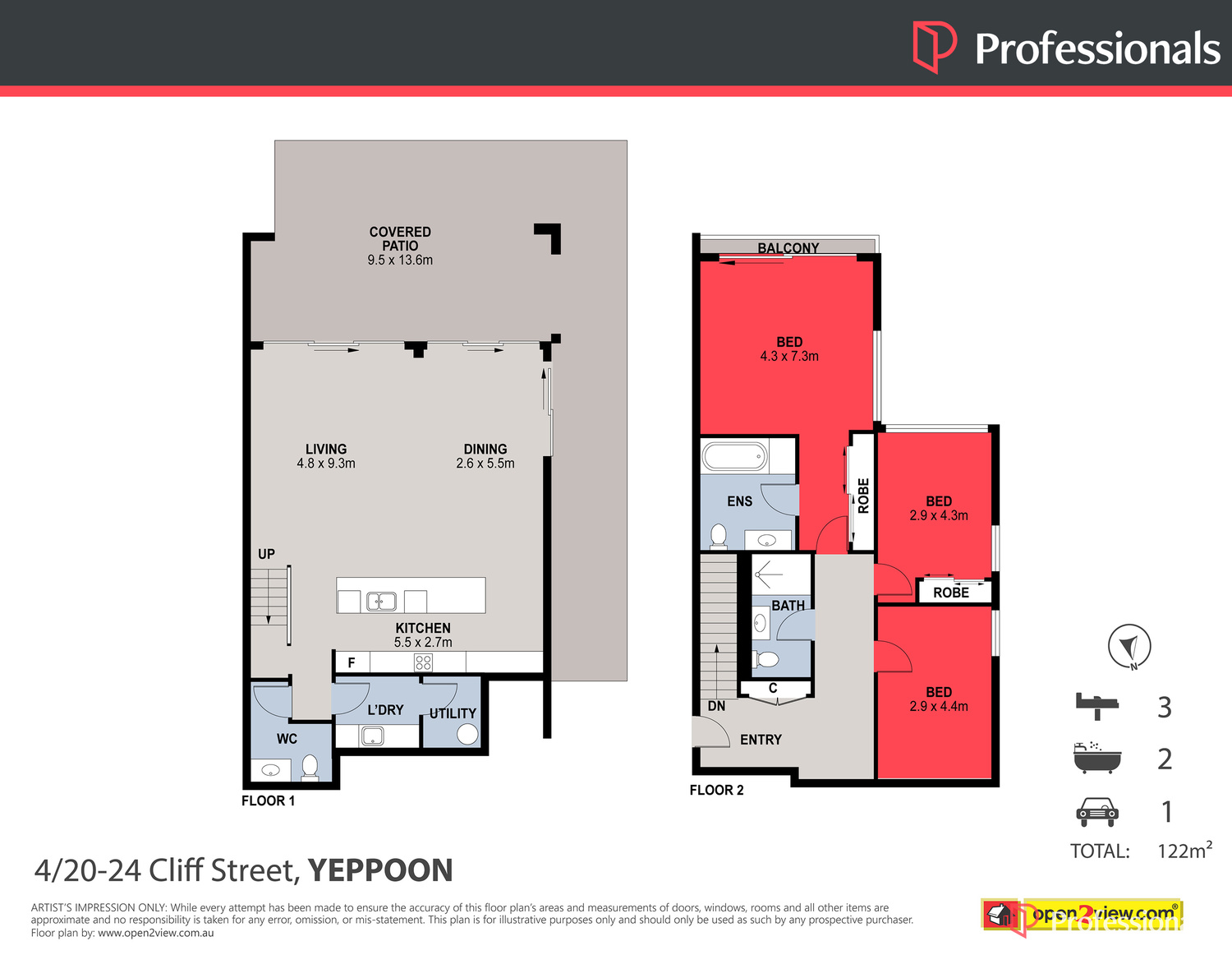 3-bedroom unit at 4/20-24 Cliff Street, Yeppoon, QLD 4703, Livingstone, Queensland