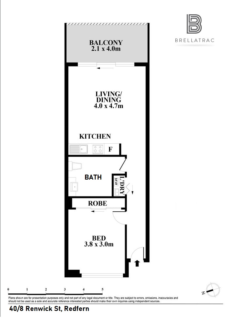 1-bedroom unit at 40/8 Renwick Street, Redfern, NSW 2016, Sydney, New South Wales