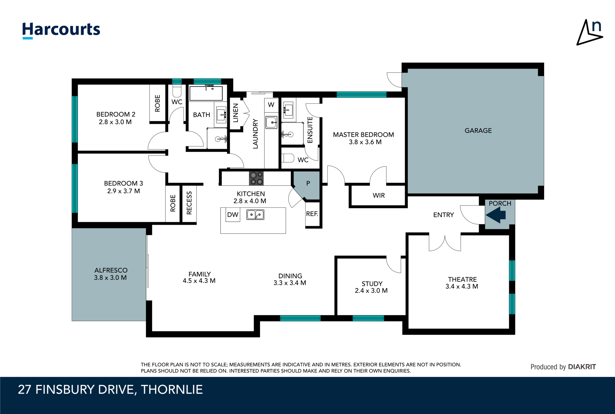 3-bedroom house at 27 Finsbury Drive, Thornlie, WA 6108, Gosnells, Western Australia