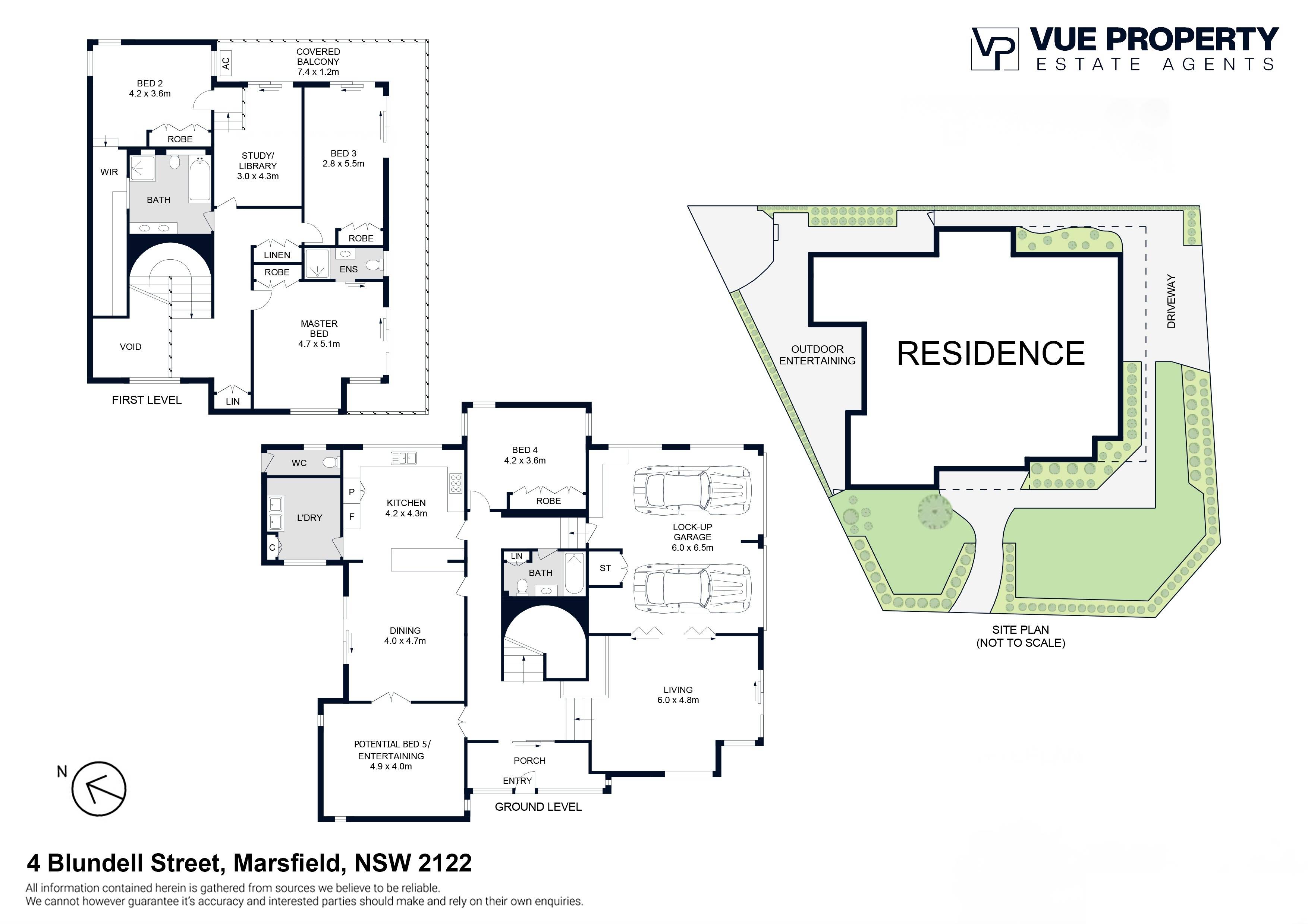 5-bedroom house at 4 Blundell Street, Marsfield, NSW 2122, Ryde, New South Wales
