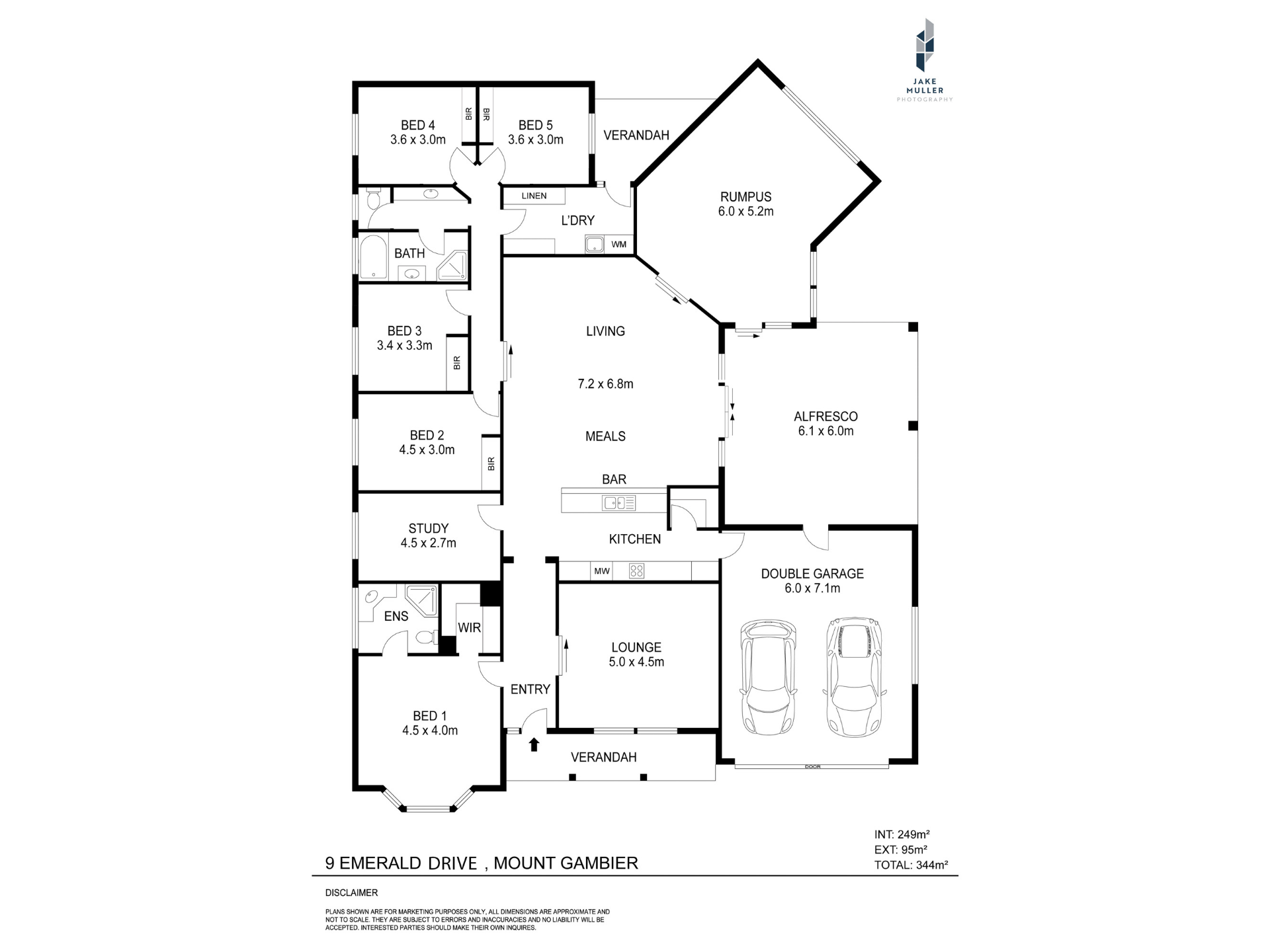 5-bedroom house at 9 EMERALD DRIVE, Mount Gambier SA 5290, Mount Gambier, South Australia