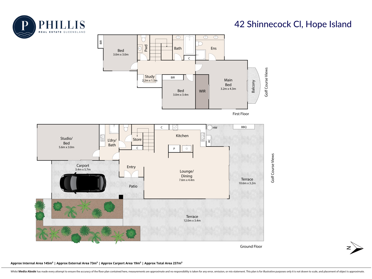 3-bedroom unit at 42 SHINNECOCK CLOSE, Hope Island QLD 4212, Gold Coast, Queensland