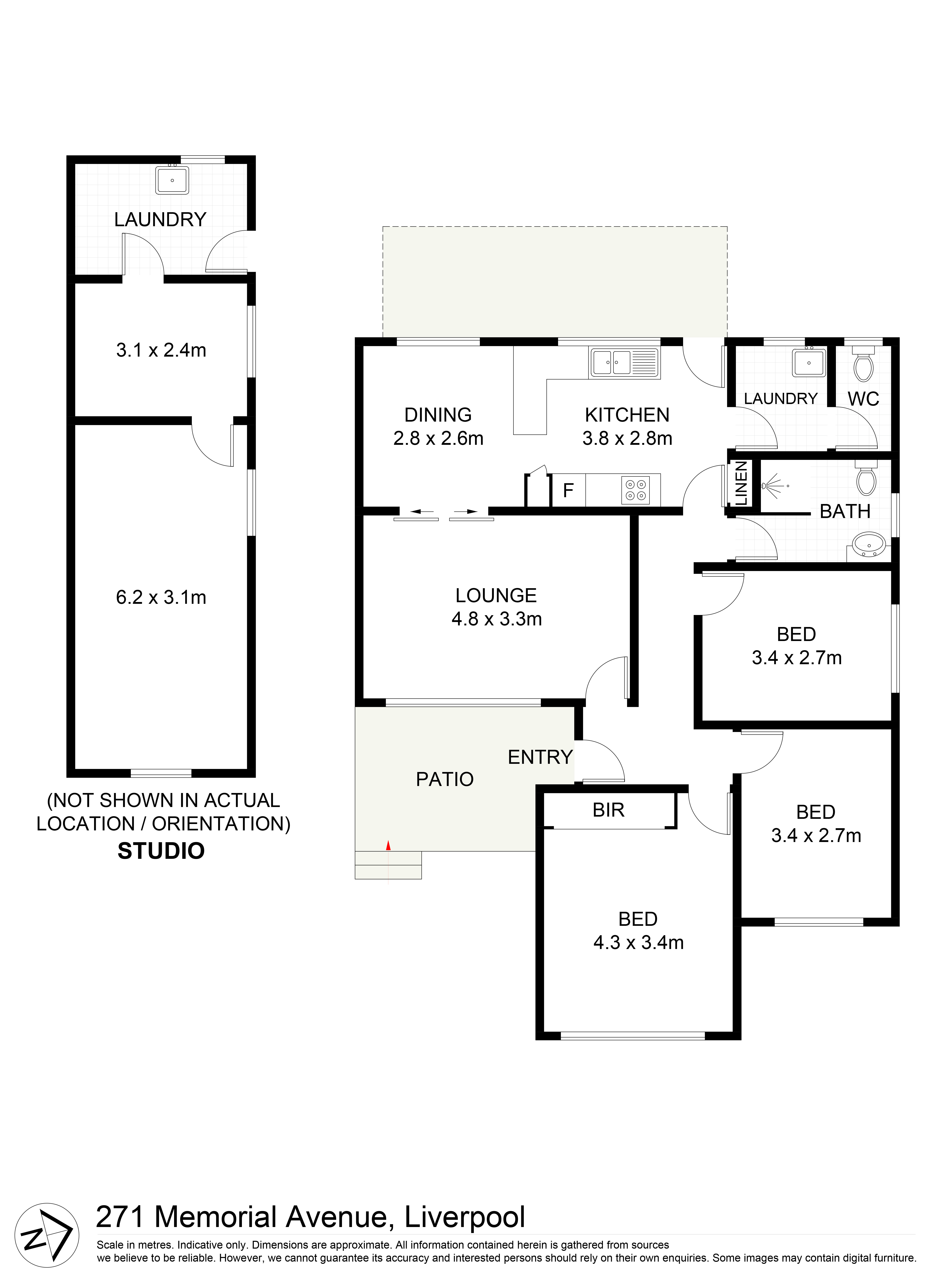 3-bedroom house at 271 Memorial Avenue, Liverpool, NSW 2170, Liverpool, New South Wales