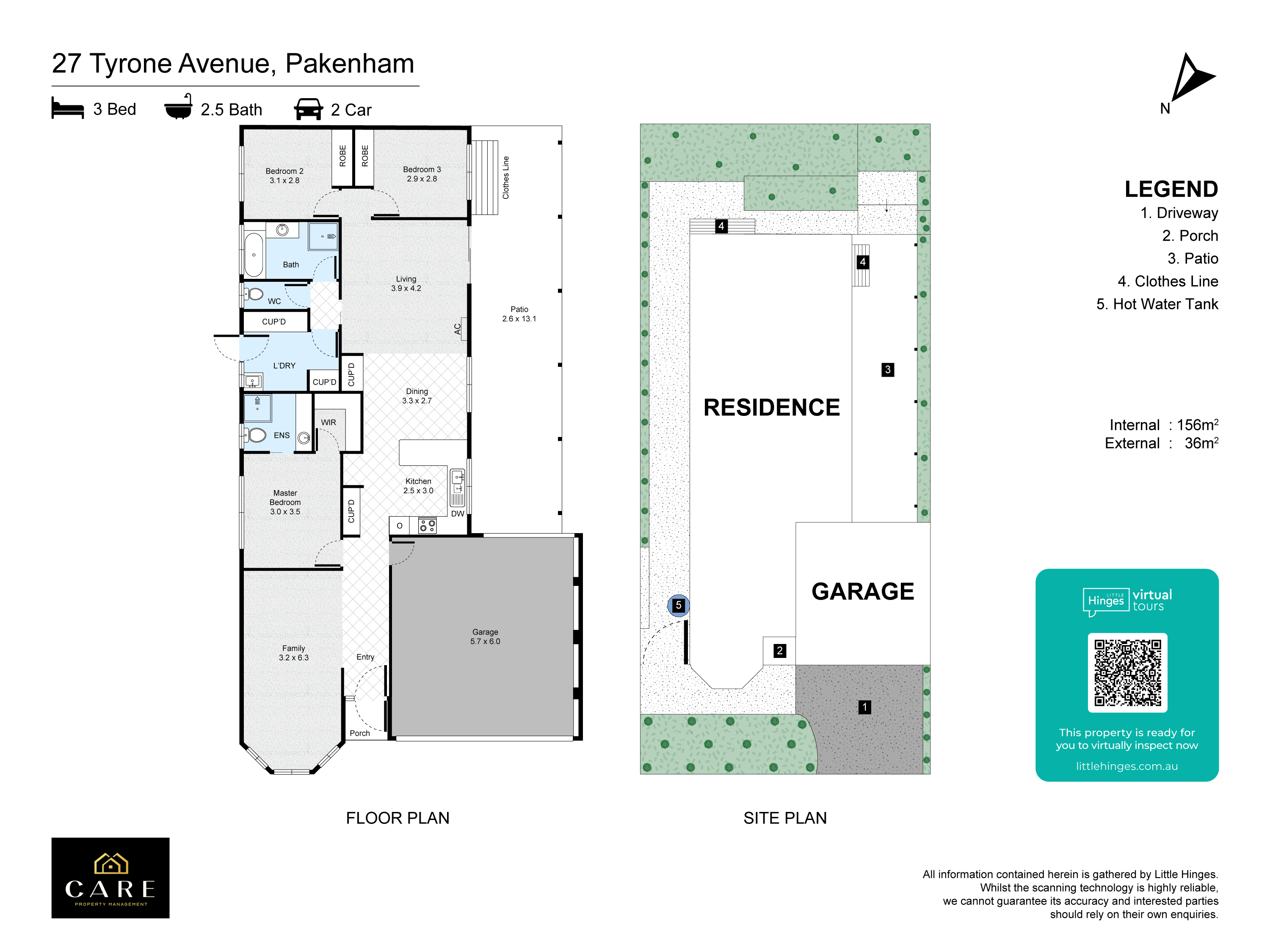 3-bedroom house at 27 TYRONE AVENUE, Pakenham VIC 3810, Cardinia, Victoria