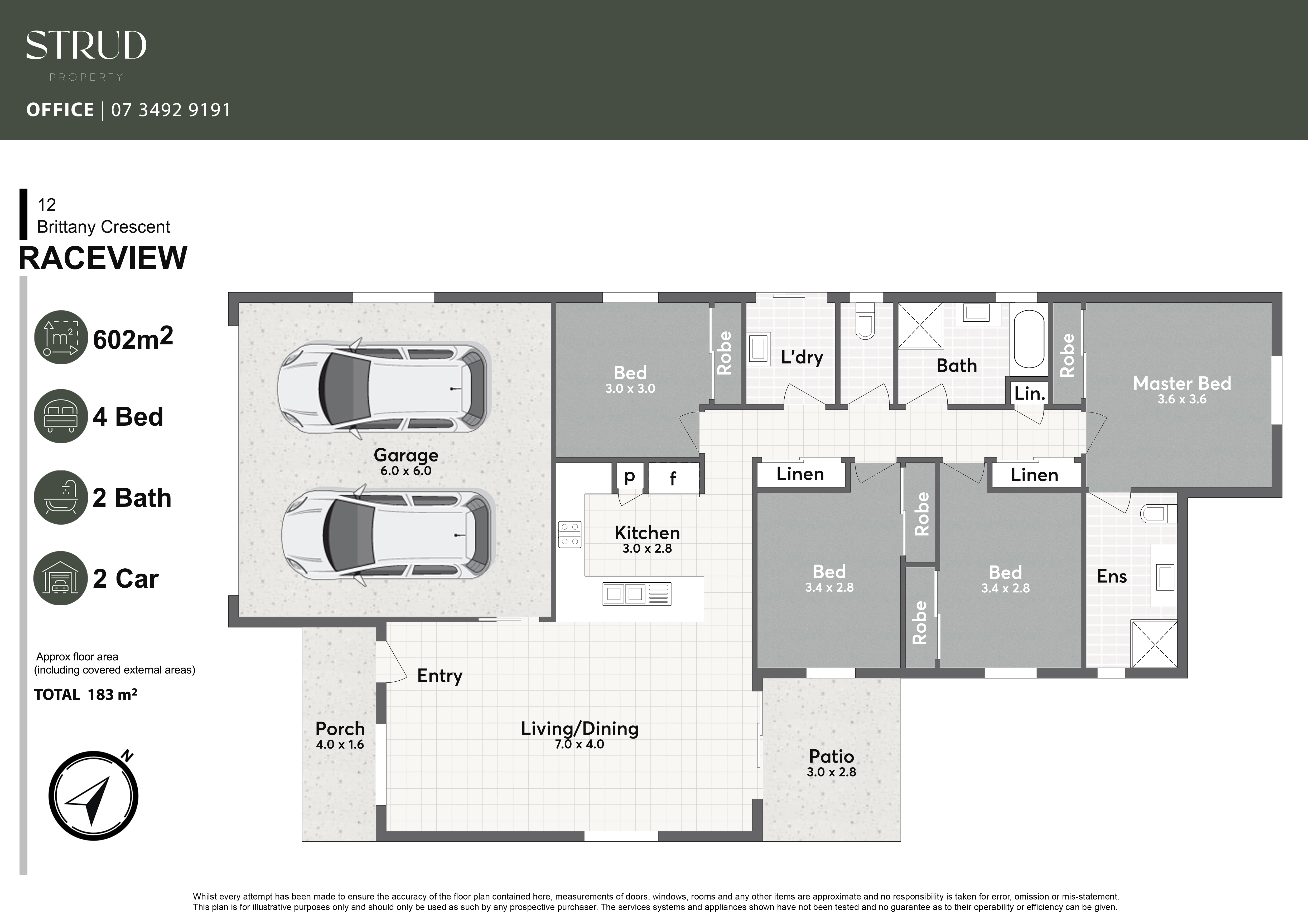 4-bedroom house at 12 Brittany Crescent, Raceview, QLD 4305, Ipswich, Queensland