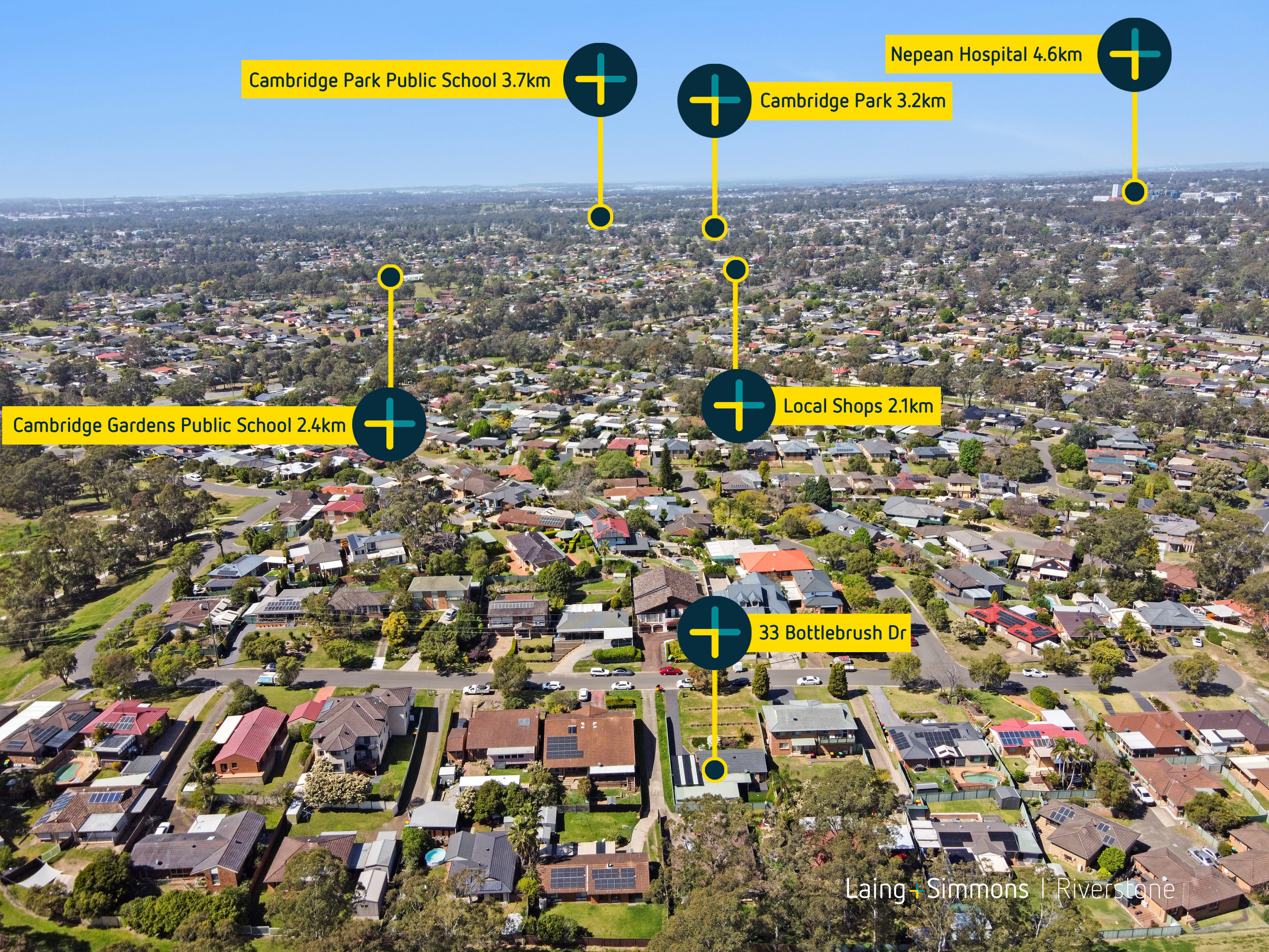 3-bedroom house at 33 BOTTLEBRUSH DRIVE, Cranebrook NSW 2749, Penrith, New South Wales