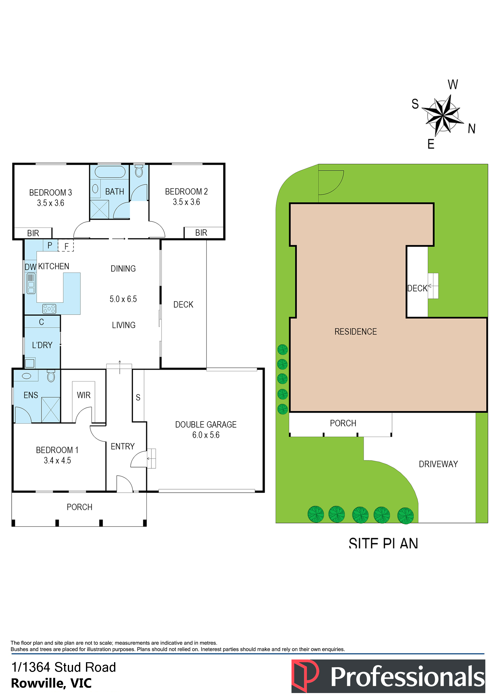 3-bedroom unit at 1 1364 STUD ROAD, ROWVILLE VIC 3178, Knox, Victoria