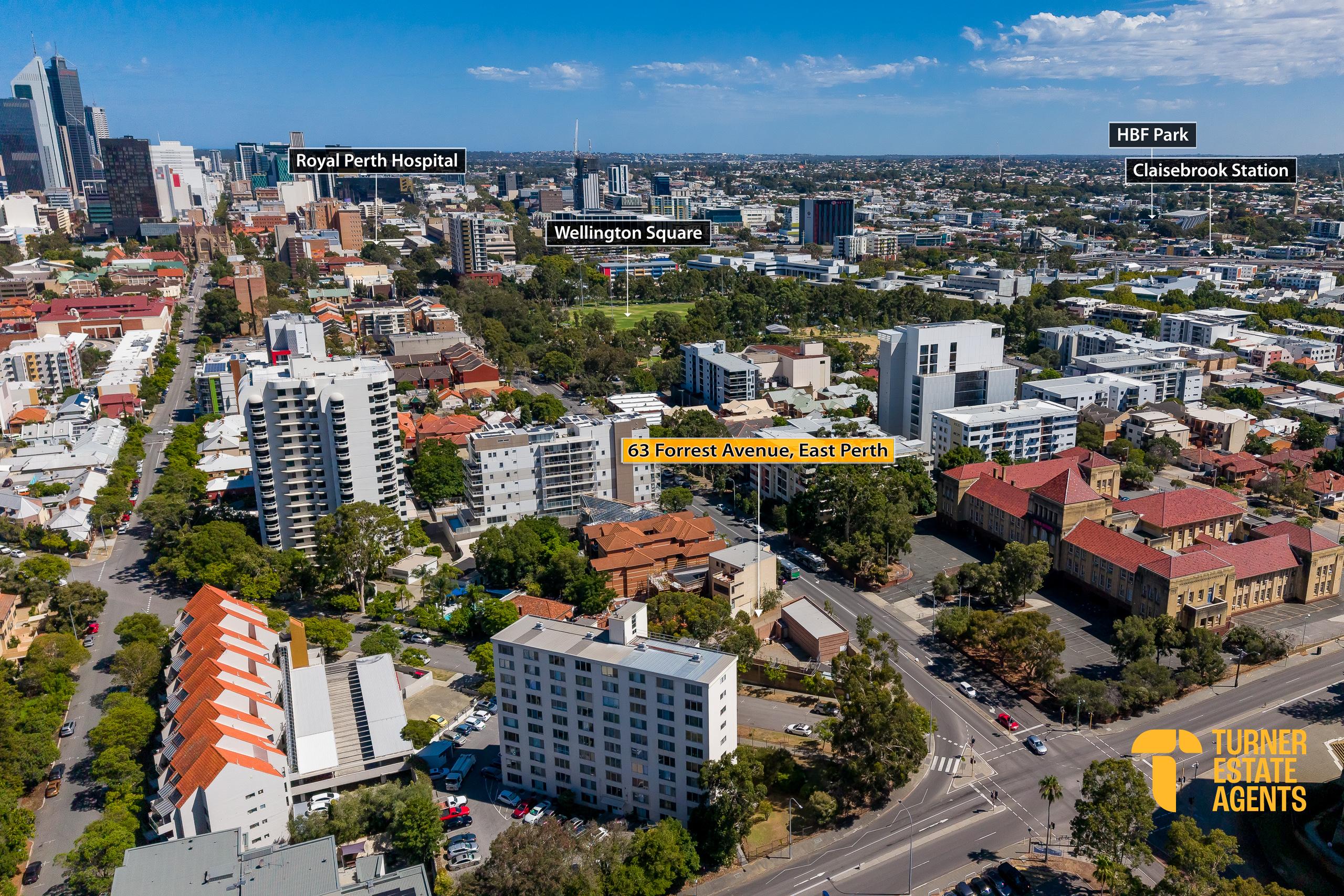 1-bedroom unit at 63 Forrest Avenue, East Perth, WA 6004, Perth, Western Australia
