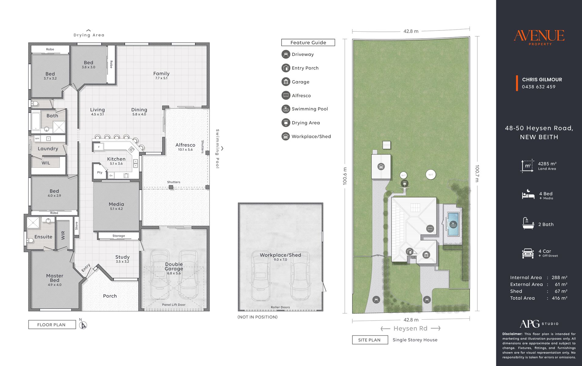 4-bedroom house at 48-50 Heysen Road, New Beith, QLD 4124, Logan, Queensland
