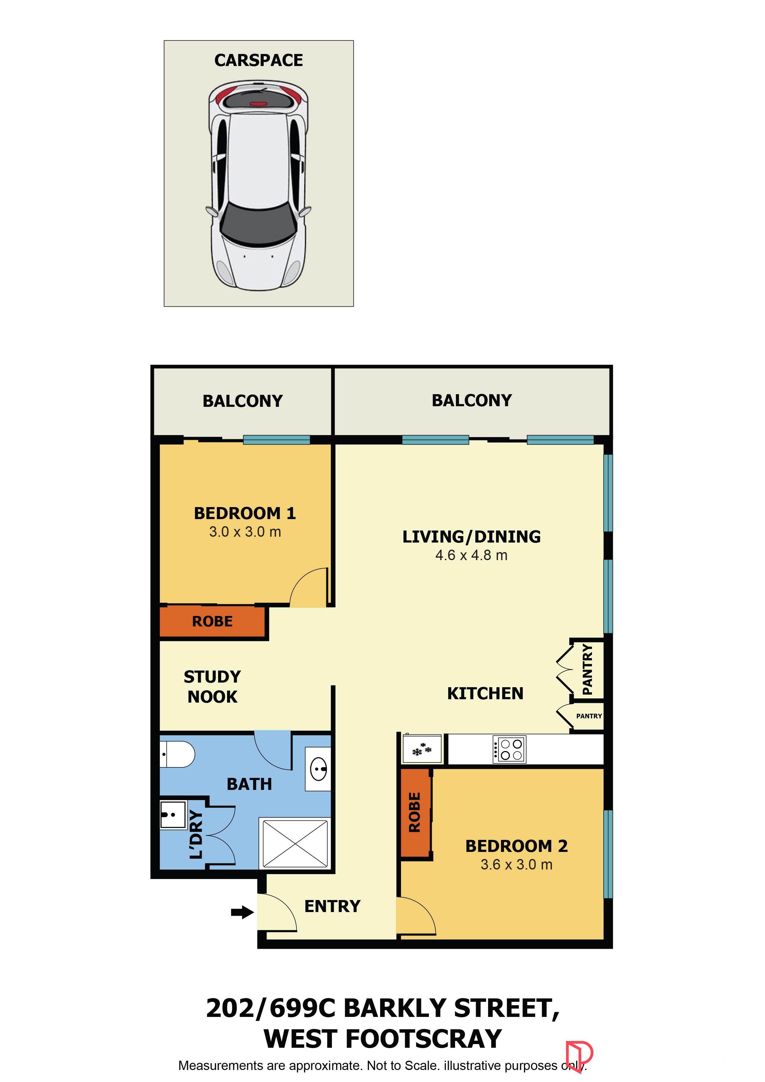 202/699C Barkly Street, West Footscray, VIC 3012 - Image 7