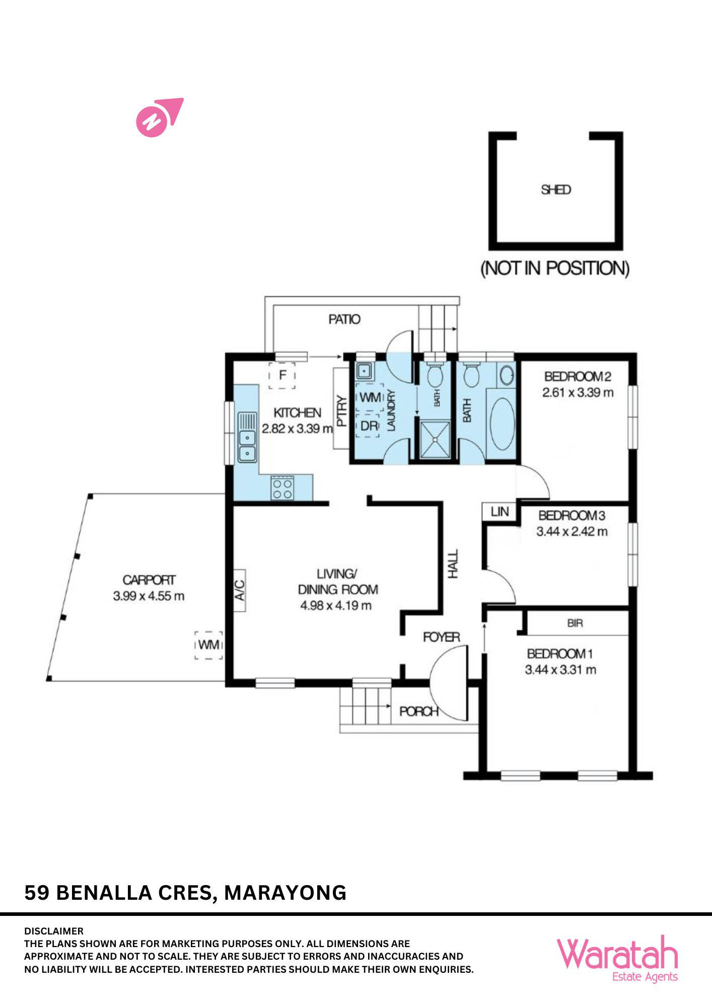 3-bedroom house at 59 Benalla Crescent, Marayong, NSW 2148, Blacktown, New South Wales