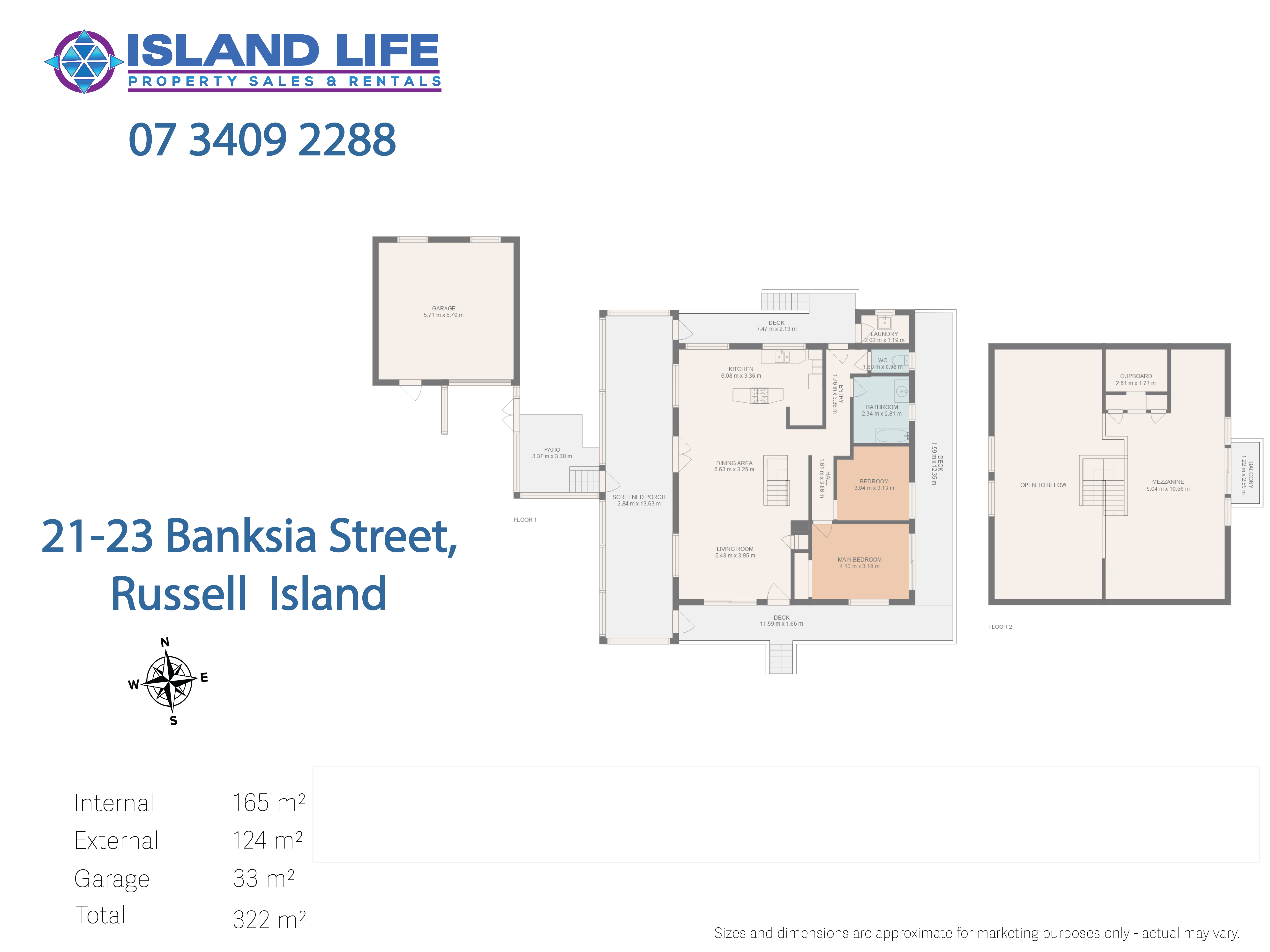 3-bedroom house at 21-23 Banksia Street, Russell Island, QLD 4184, Redland, Queensland