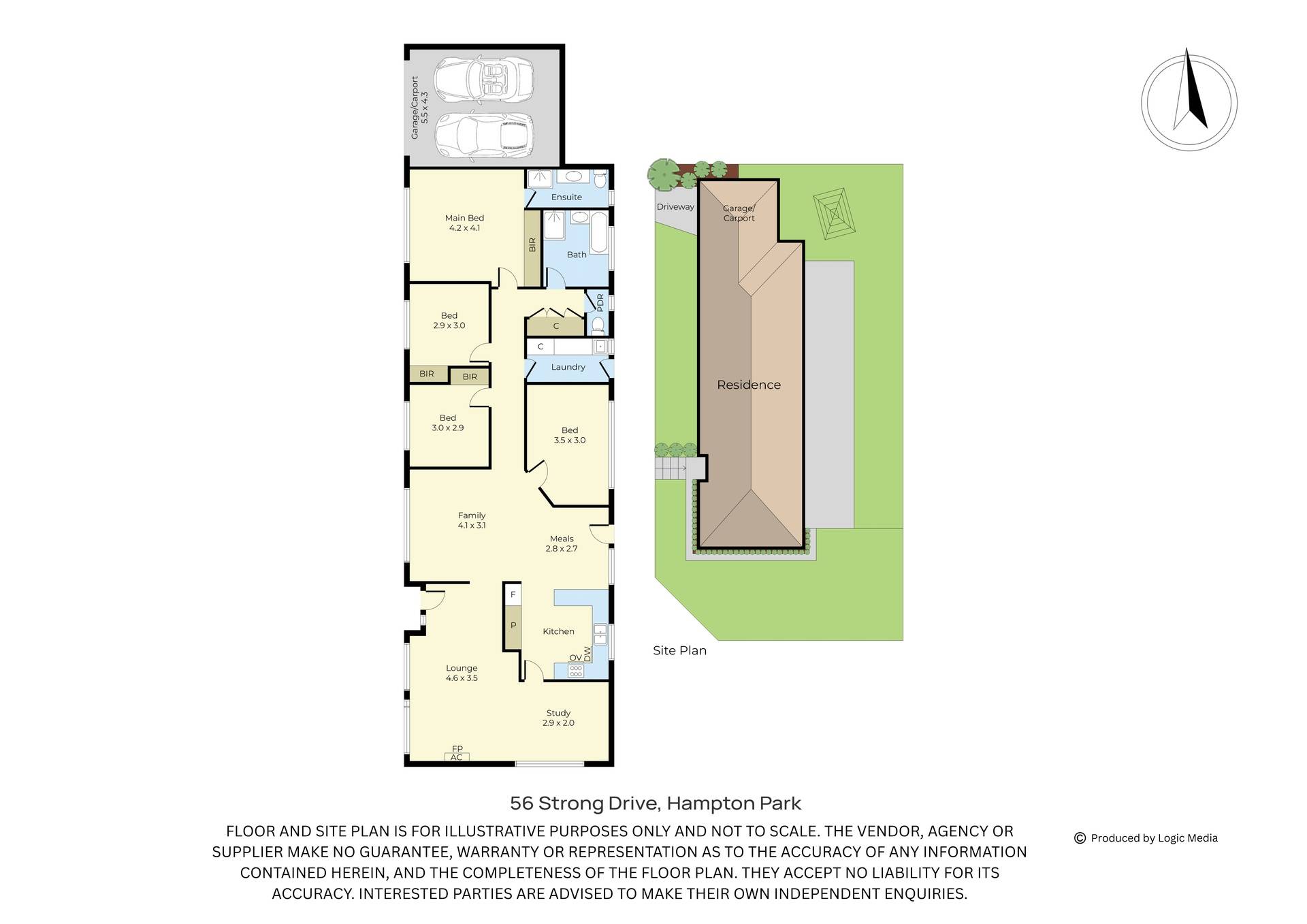 4-bedroom house at 56 Strong Drive, Hampton Park, Vic, 3976, Casey, Victoria