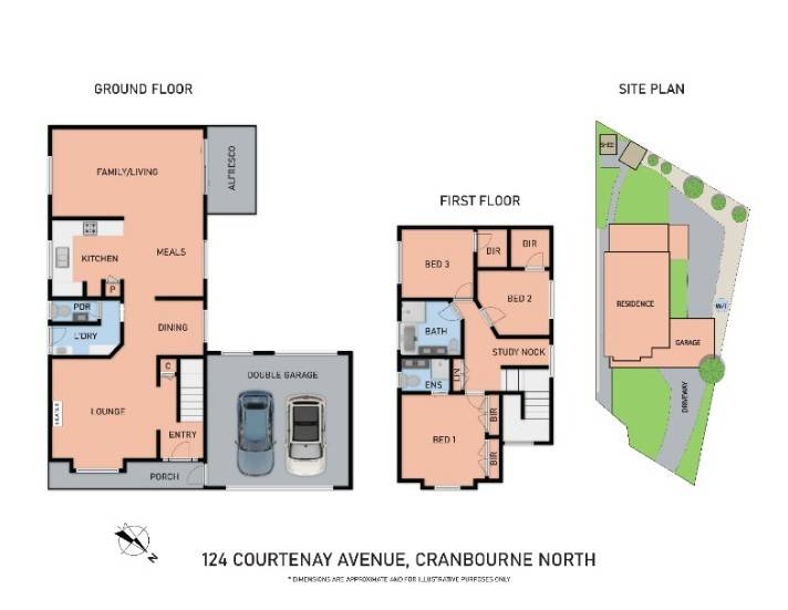 3-bedroom house at 124 COURTENAY AVENUE, Cranbourne North VIC 3977, Casey, Victoria