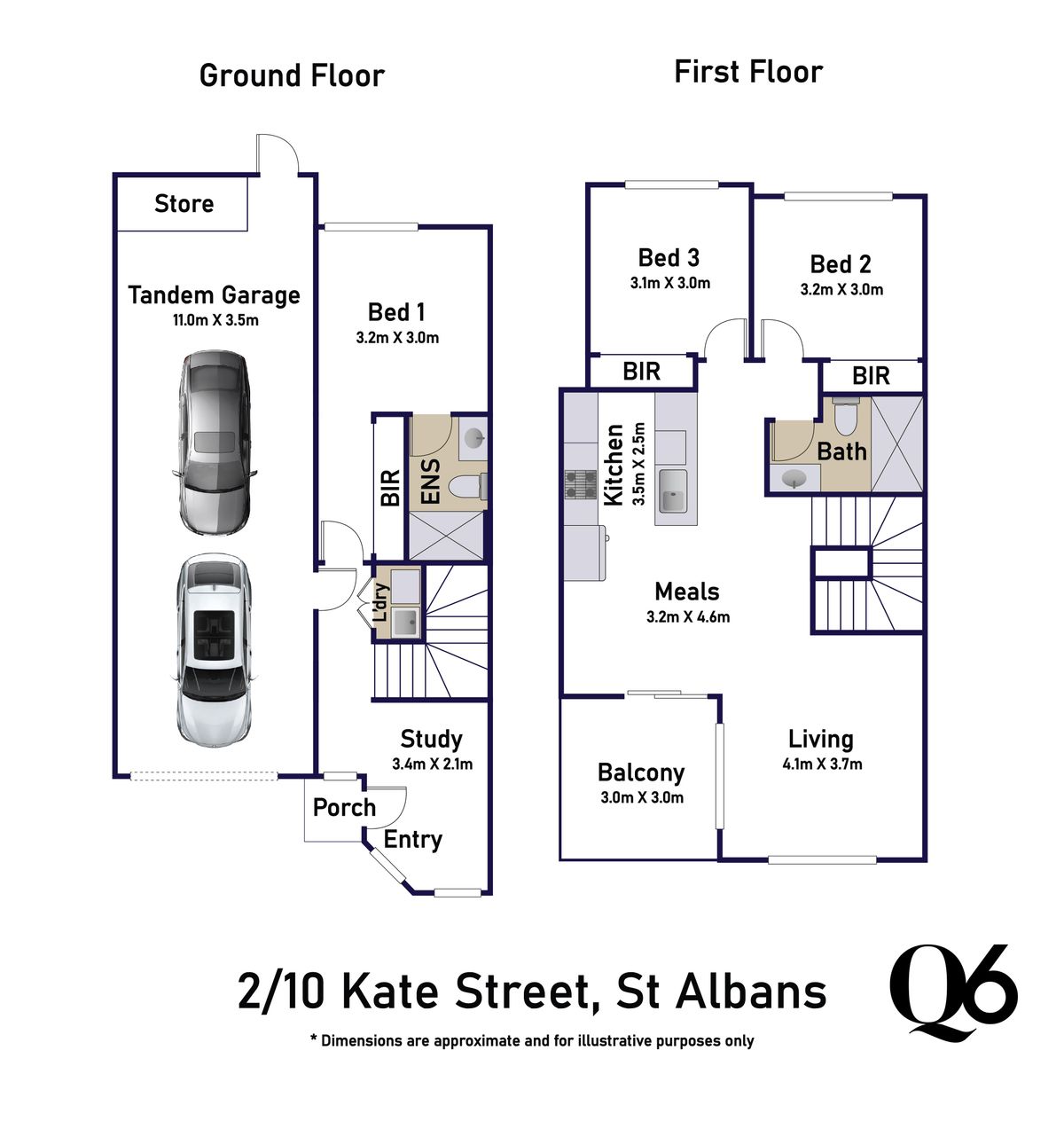 3-bedroom unit at 2/10 Kate Street, St Albans, VIC 3021, Brimbank, Victoria