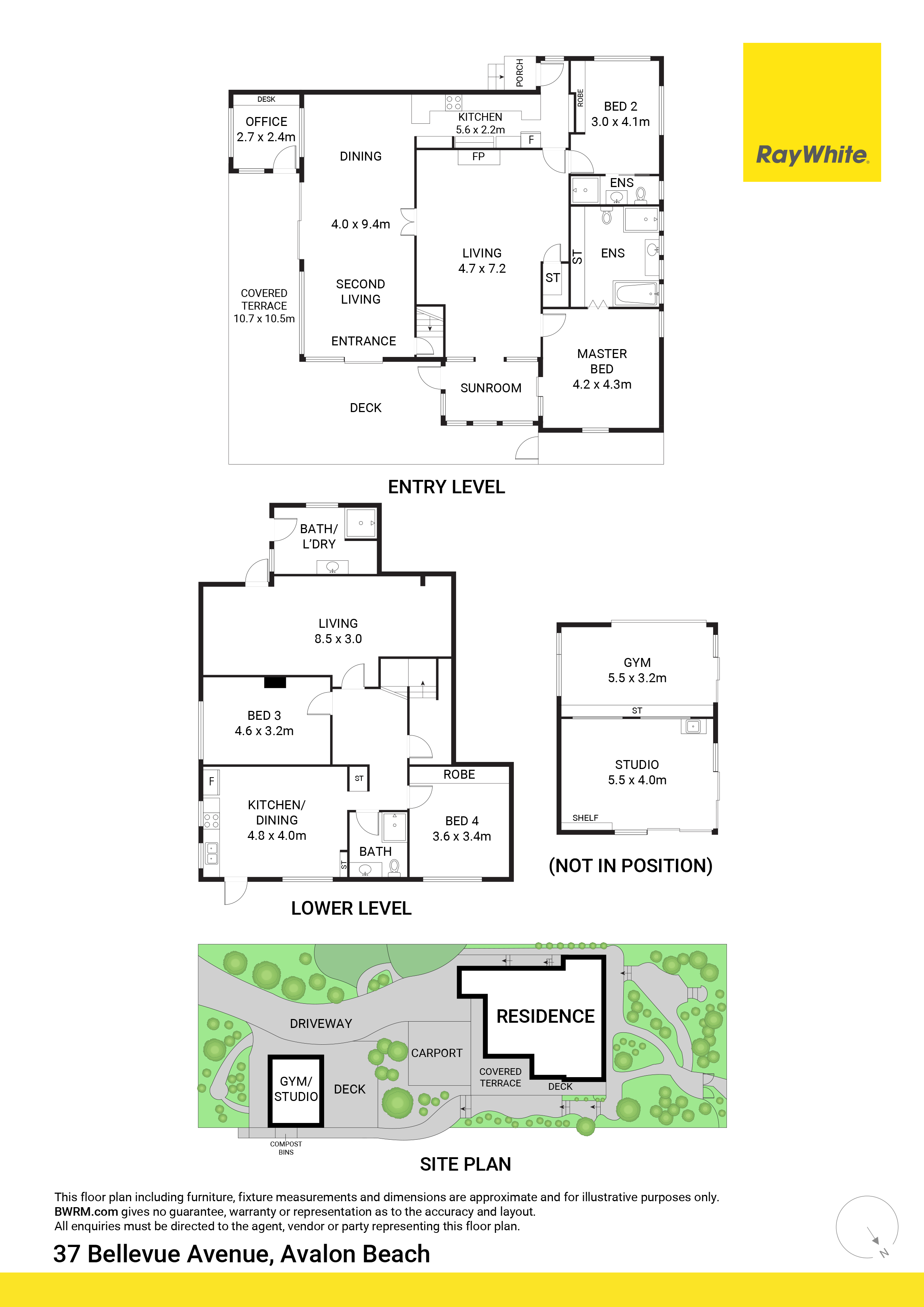 4-bedroom house at 37 Bellevue Avenue, Avalon Beach, NSW 2107, Northern Beaches, New South Wales