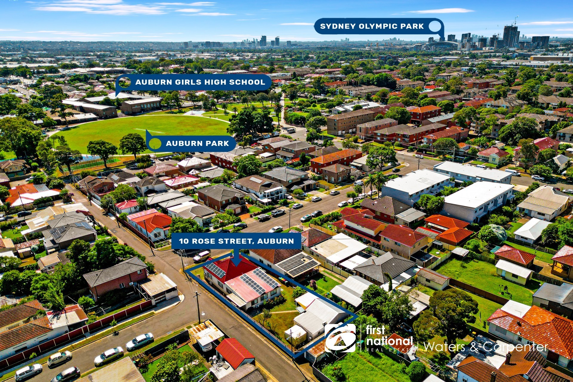 4-bedroom house at 10 Rose Street, Auburn, NSW 2144, Cumberland, New South Wales