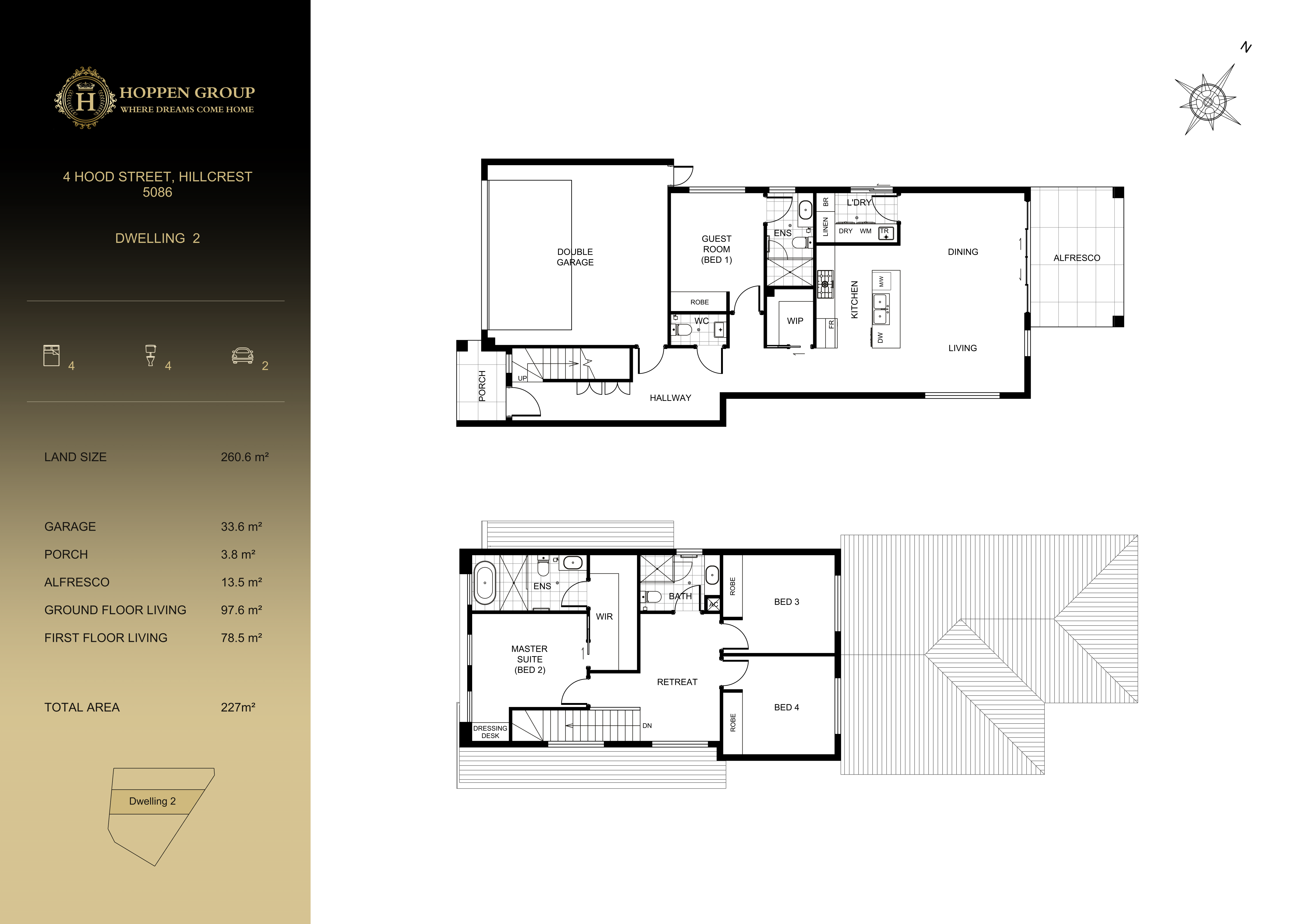 4-bedroom house at D1-D3/4 Hood Street, Hillcrest, Sa, 5086, Port Adelaide Enfield, South Australia