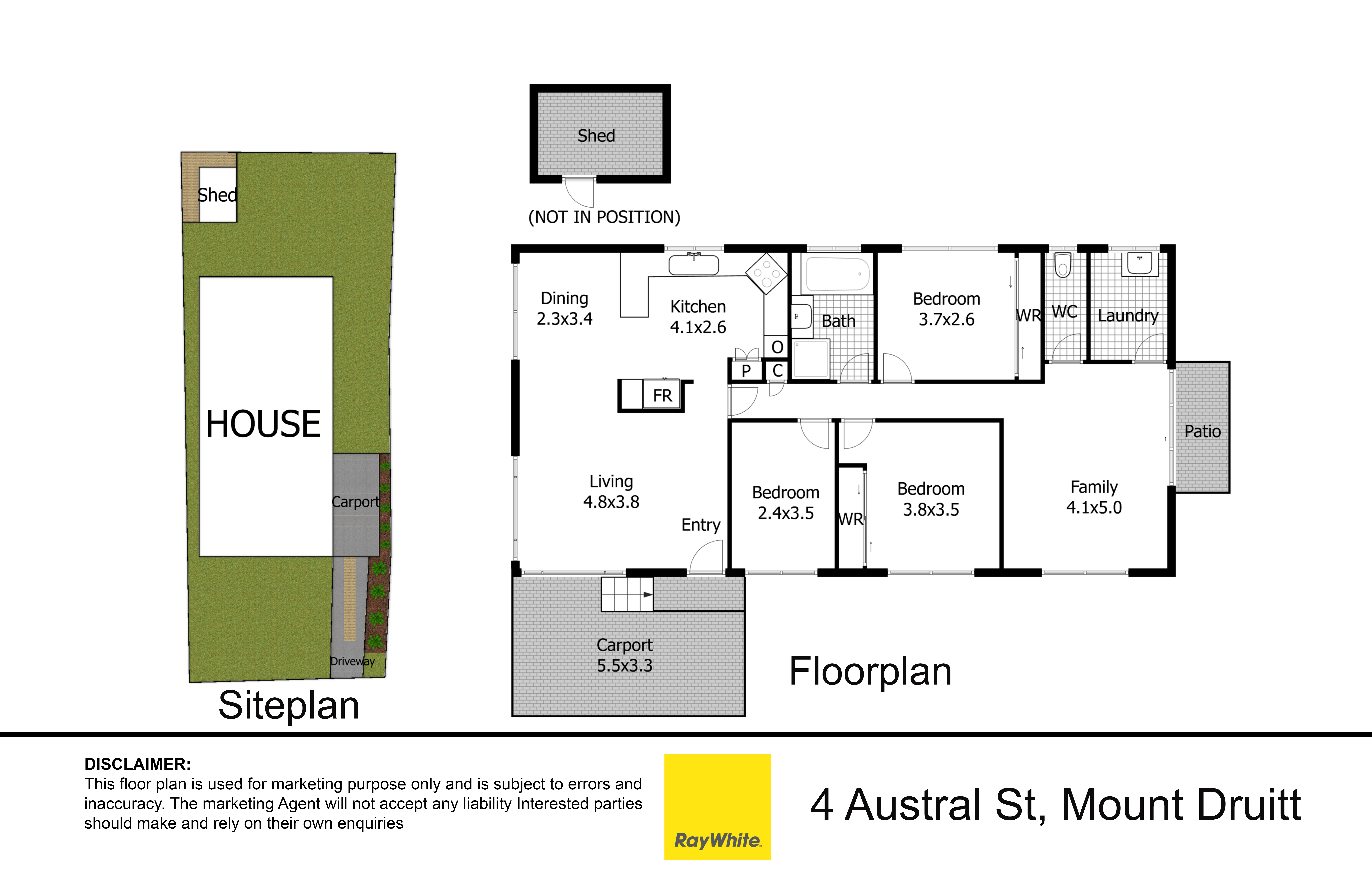 3-bedroom house at 4 AUSTRAL STREET, Mount Druitt NSW 2770, Blacktown, New South Wales