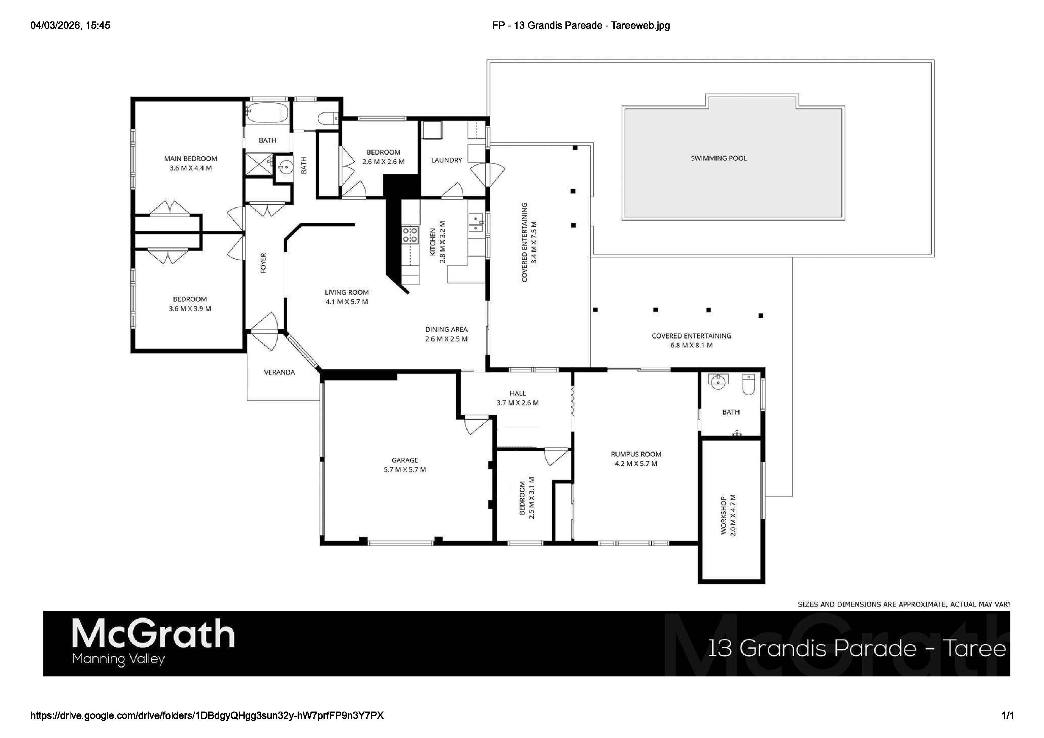 4-bedroom house at 13 Grandis Parade, Taree, NSW 2430, Mid-Coast, New South Wales