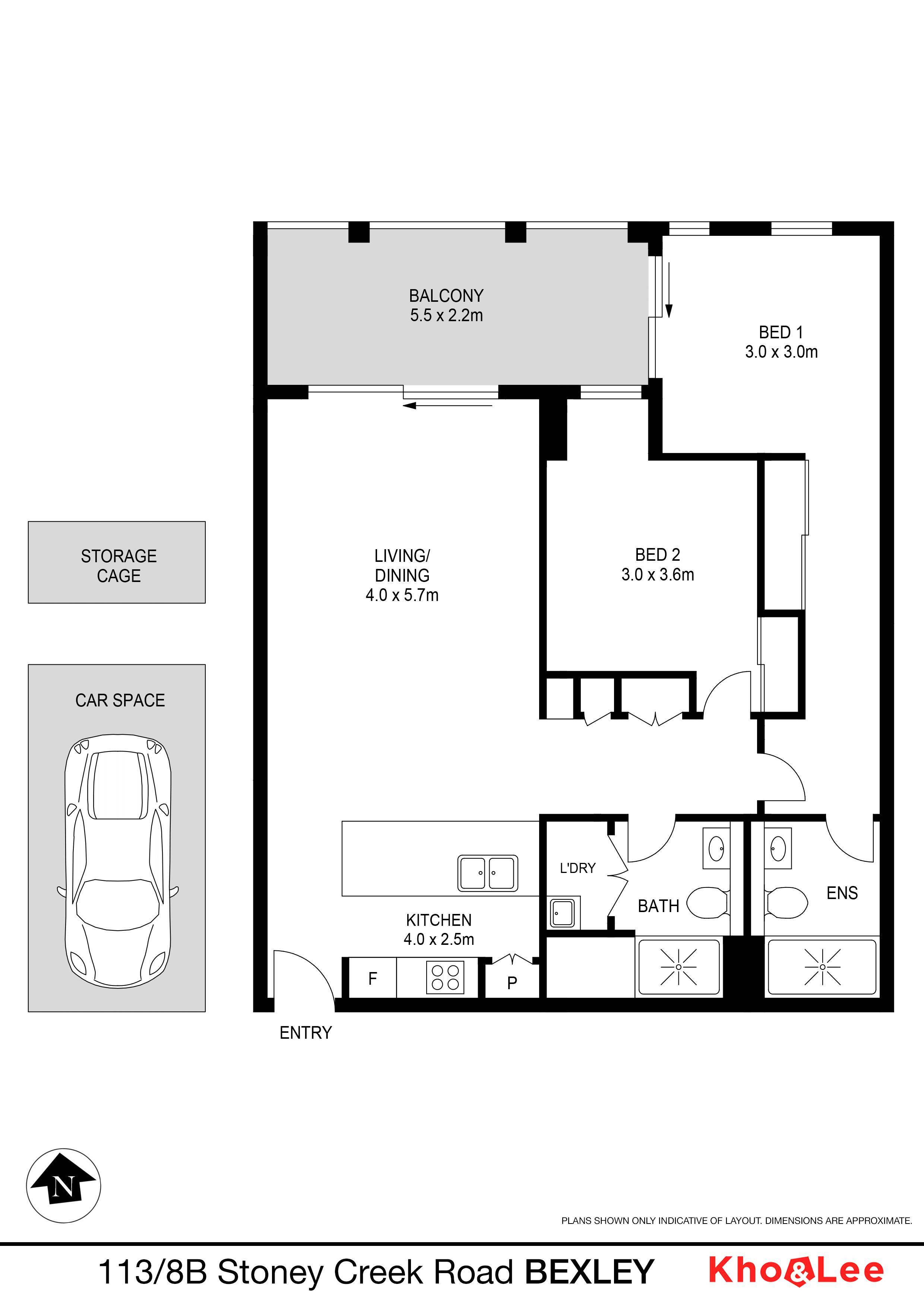 2-bedroom unit at 113/8A Stoney Creek Road, Bexley, NSW 2207, Bayside (Nsw), New South Wales