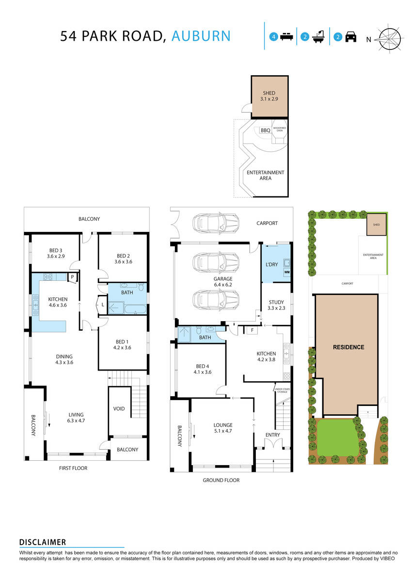 4-bedroom house at 54 Park Road, Auburn, NSW 2144, Cumberland, New South Wales