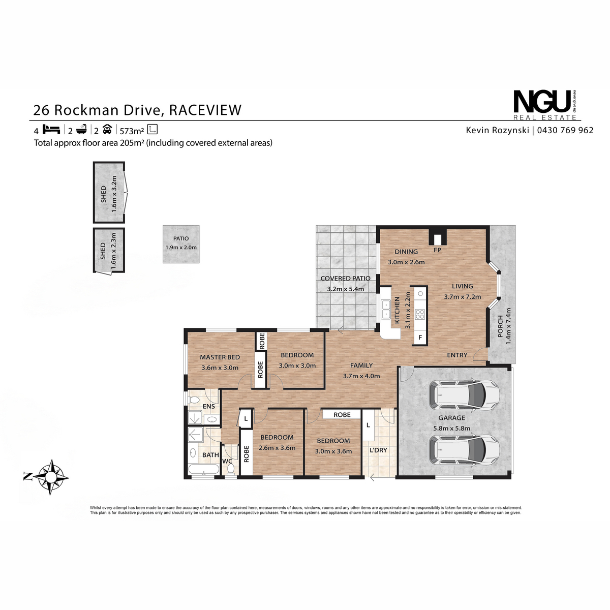 4-bedroom house at 26 ROCKMAN DRIVE, Raceview QLD 4305, Ipswich, Queensland