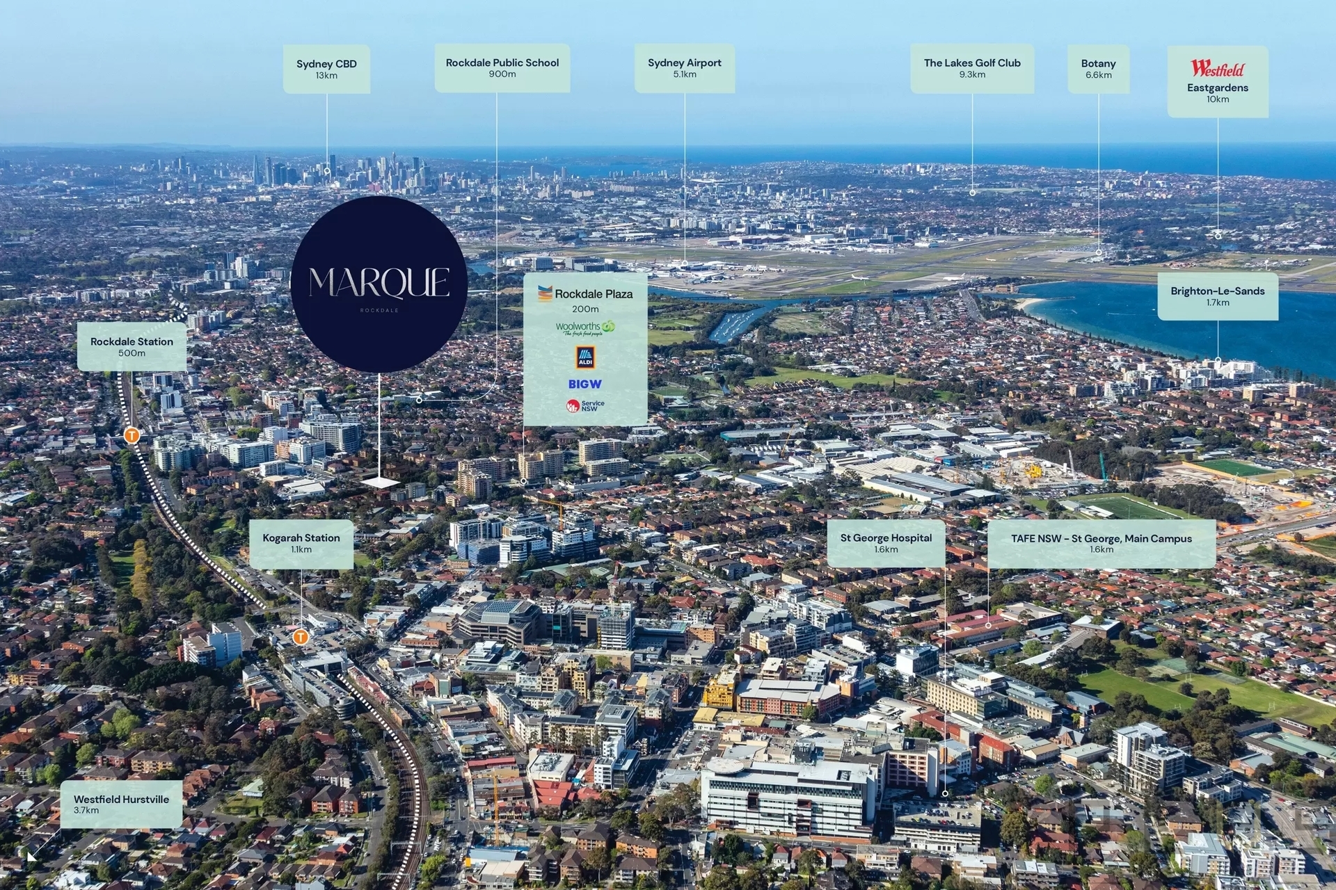 2-bedroom unit at 502/602-608 Princes Highway, Rockdale, Nsw, 2216, , New South Wales