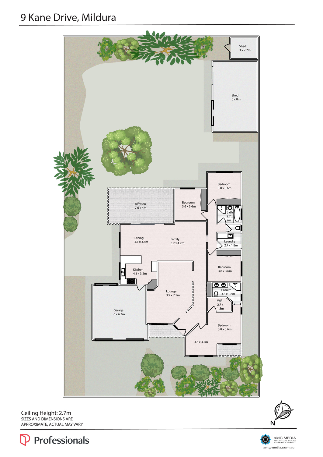 4-bedroom house at 9 KANE DRIVE, Mildura VIC 3500, Mildura, Victoria