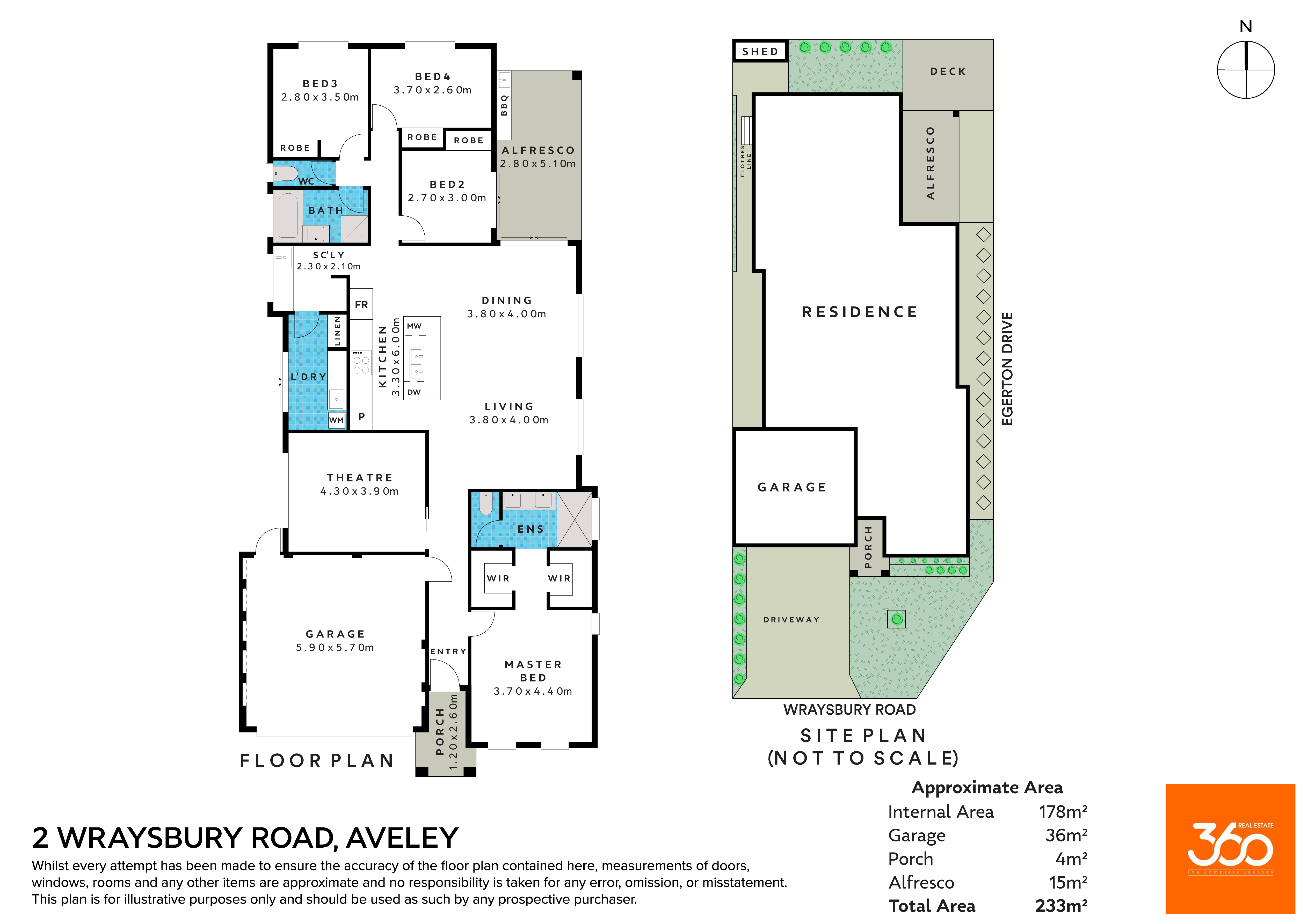 4-bedroom house at 2 WRAYSBURY ROAD, Aveley WA 6069, Swan, Western Australia
