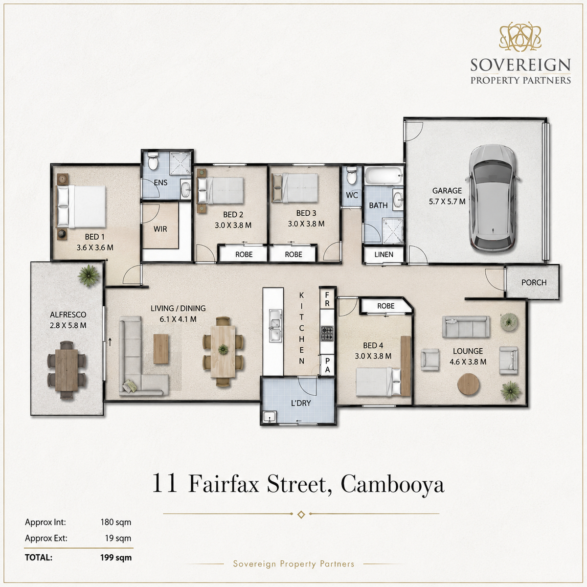 4-bedroom house at 11 FAIRFAX STREET, Cambooya QLD 4358, Toowoomba, Queensland