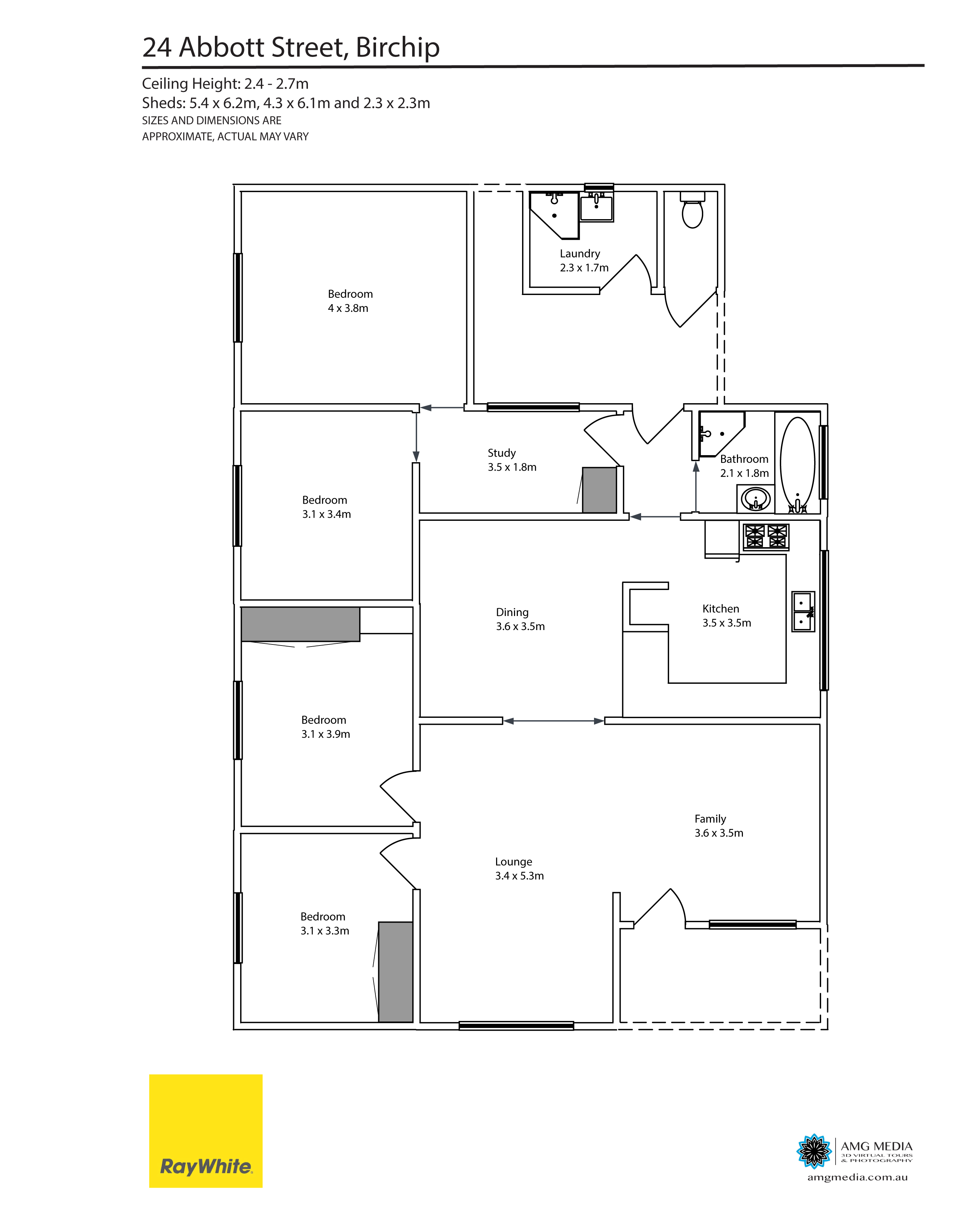4-bedroom house at 24 Abbott Street, Birchip, VIC 3483, Buloke, Victoria