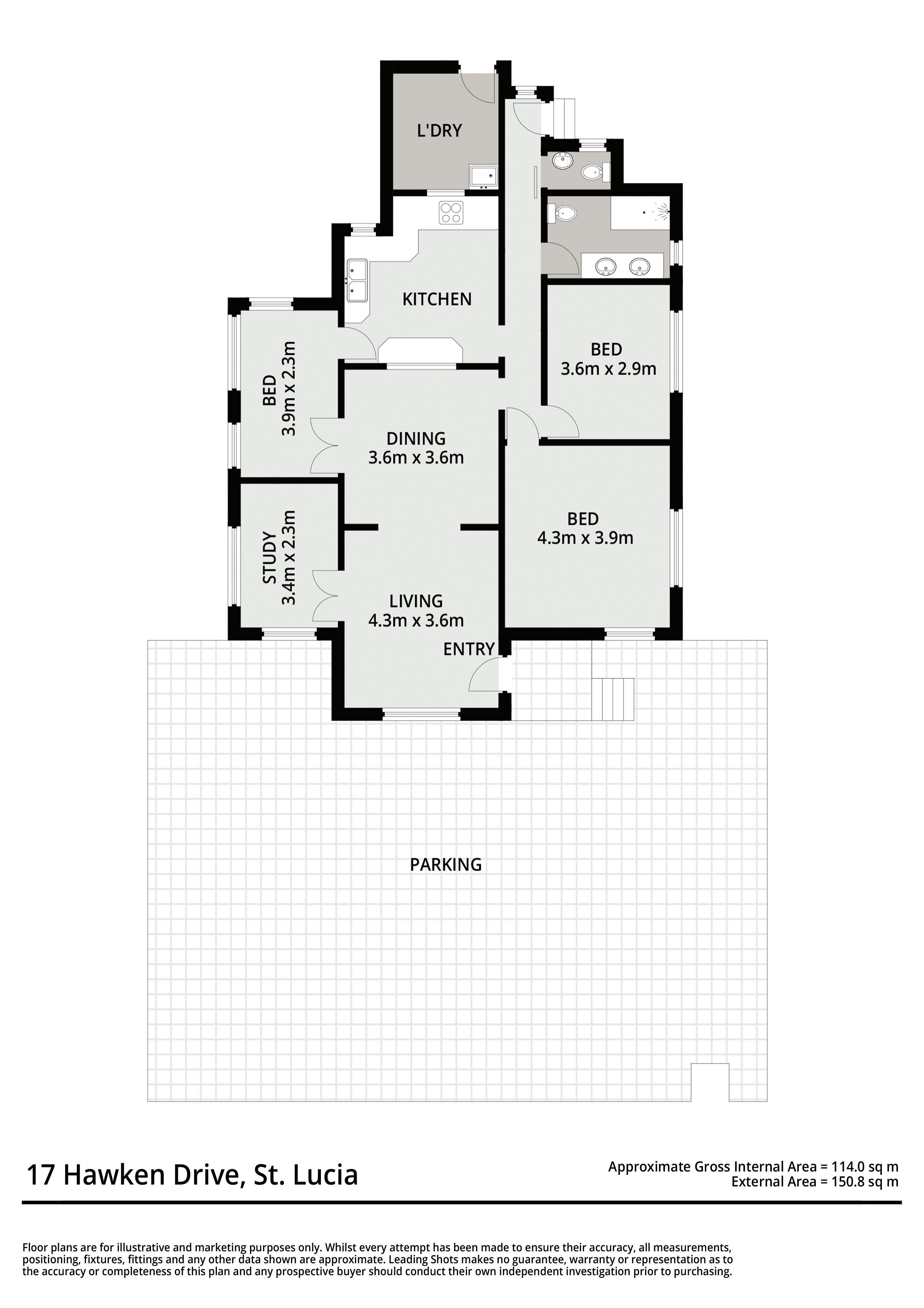 17 HAWKEN DRIVE, St Lucia QLD 4067 - Image 2