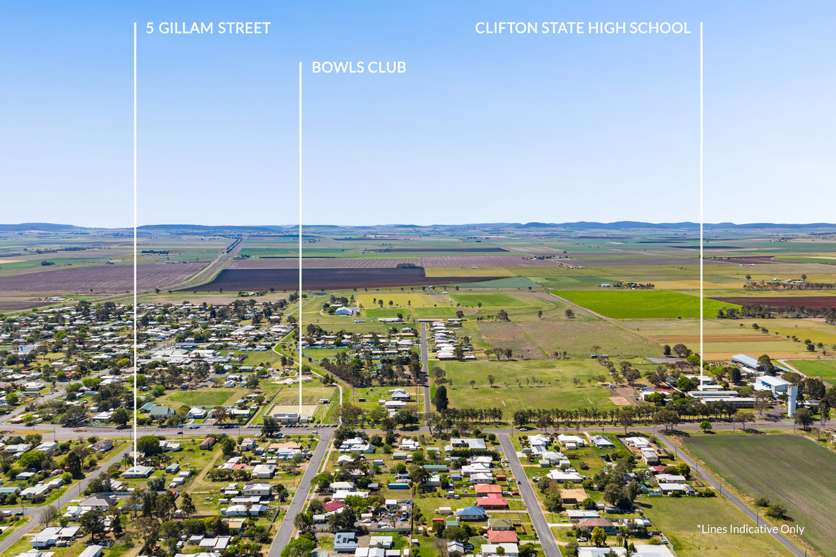 3-bedroom house at 5 Gillam Street, Clifton, QLD 4361, , Queensland