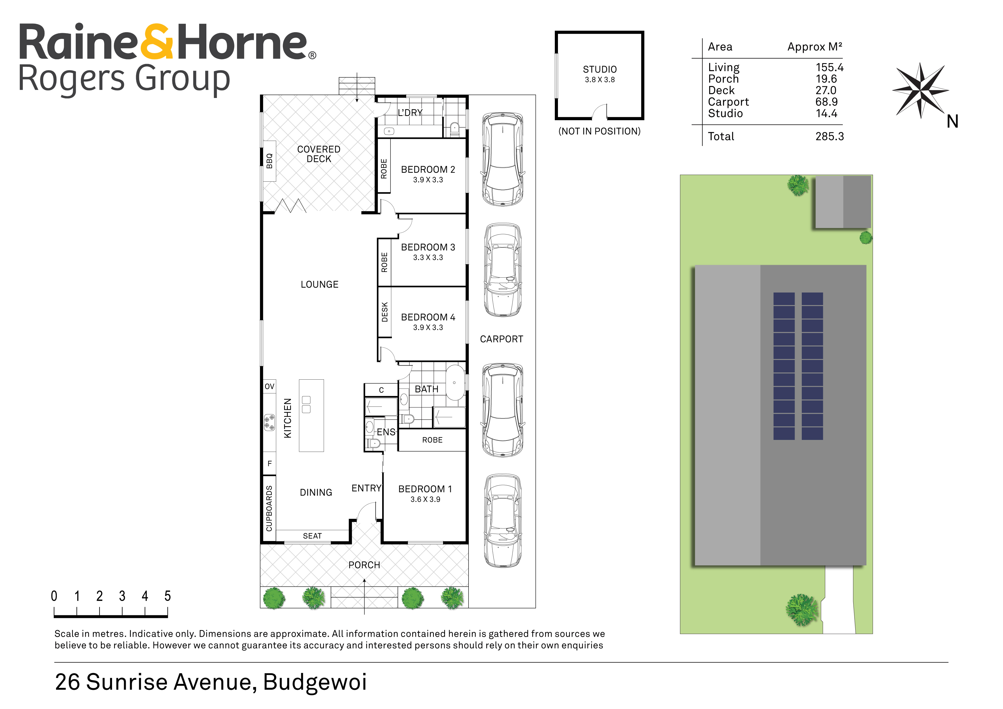 4-bedroom house at 26 Sunrise Avenue, Budgewoi, NSW 2262, Central Coast (Nsw), New South Wales