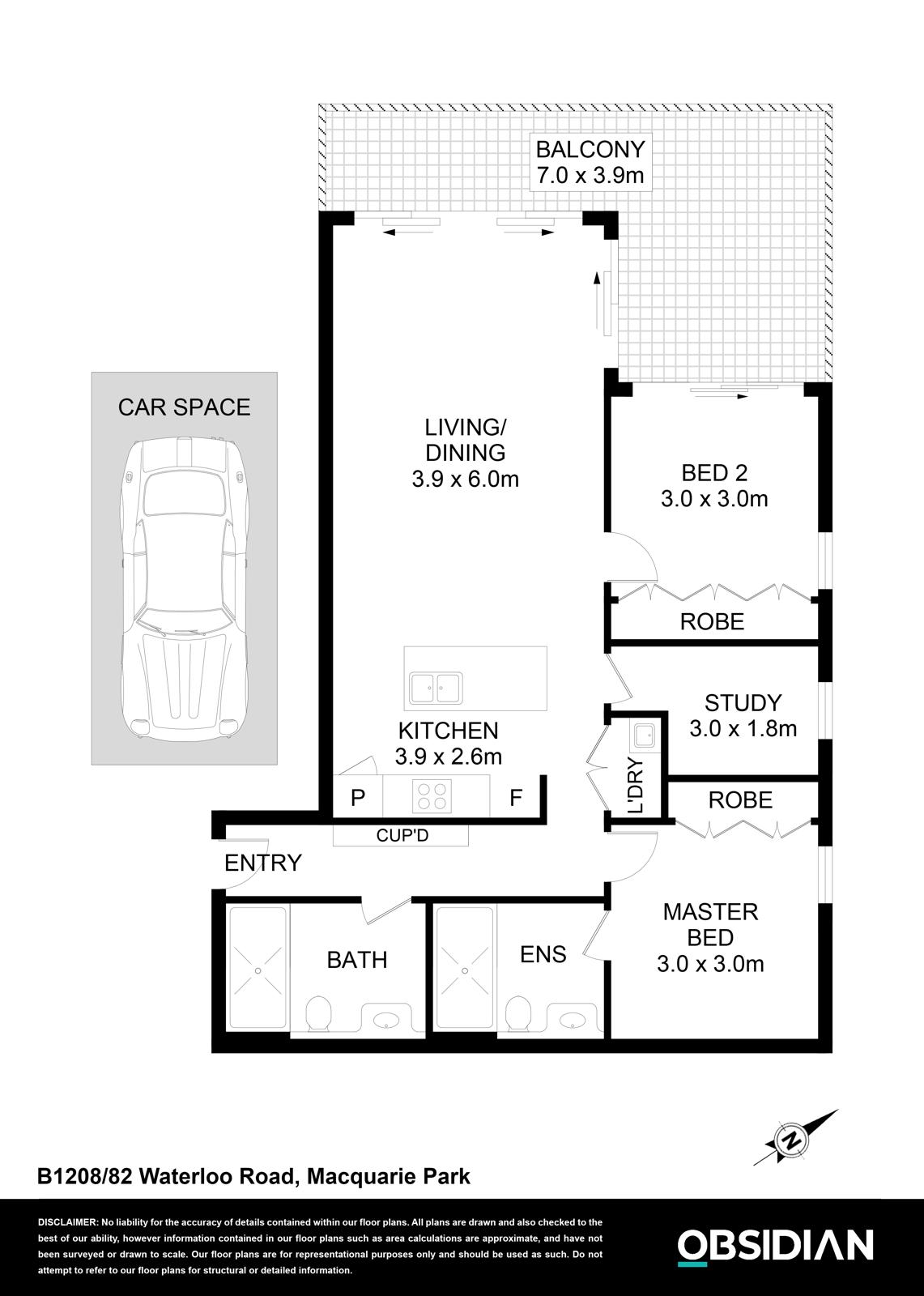 2-bedroom unit at B1208/82 Waterloo Road, Macquarie Park, Nsw, 2113, Ryde, New South Wales