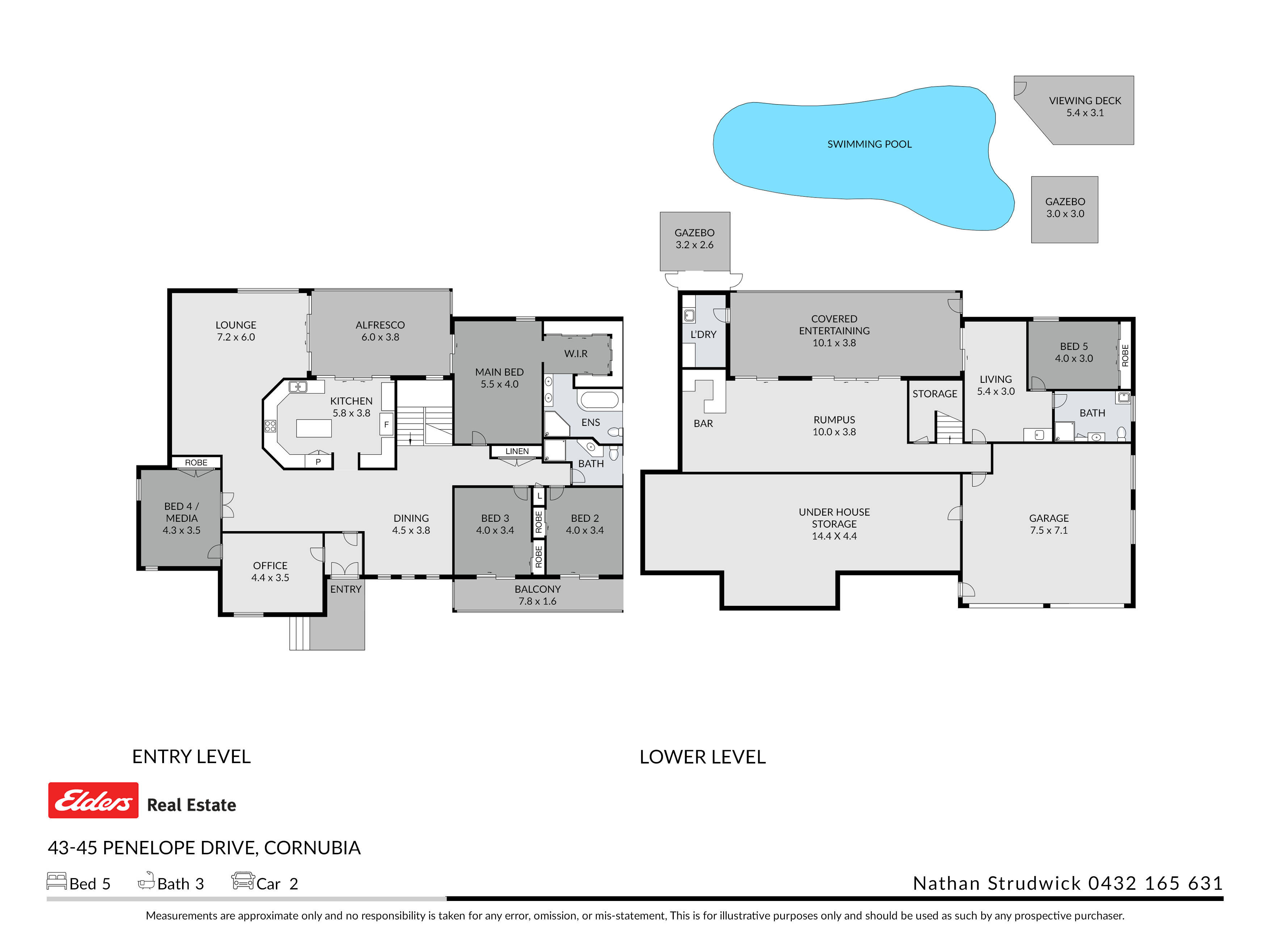 5-bedroom house at 43-45 Penelope Drive, Cornubia, Qld, 4130, Logan, Queensland