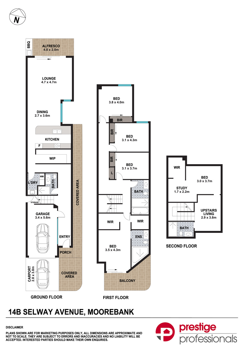 5-bedroom house at 14 SELWAY AVENUE, Moorebank NSW 2170, Liverpool, New South Wales