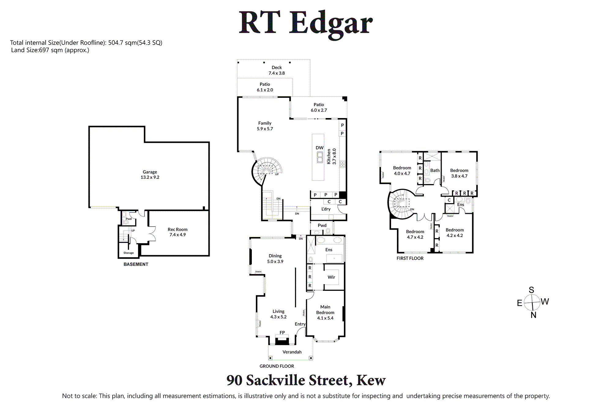 5-bedroom house at 90 Sackville Street, Kew, VIC 3101, Boroondara, Victoria