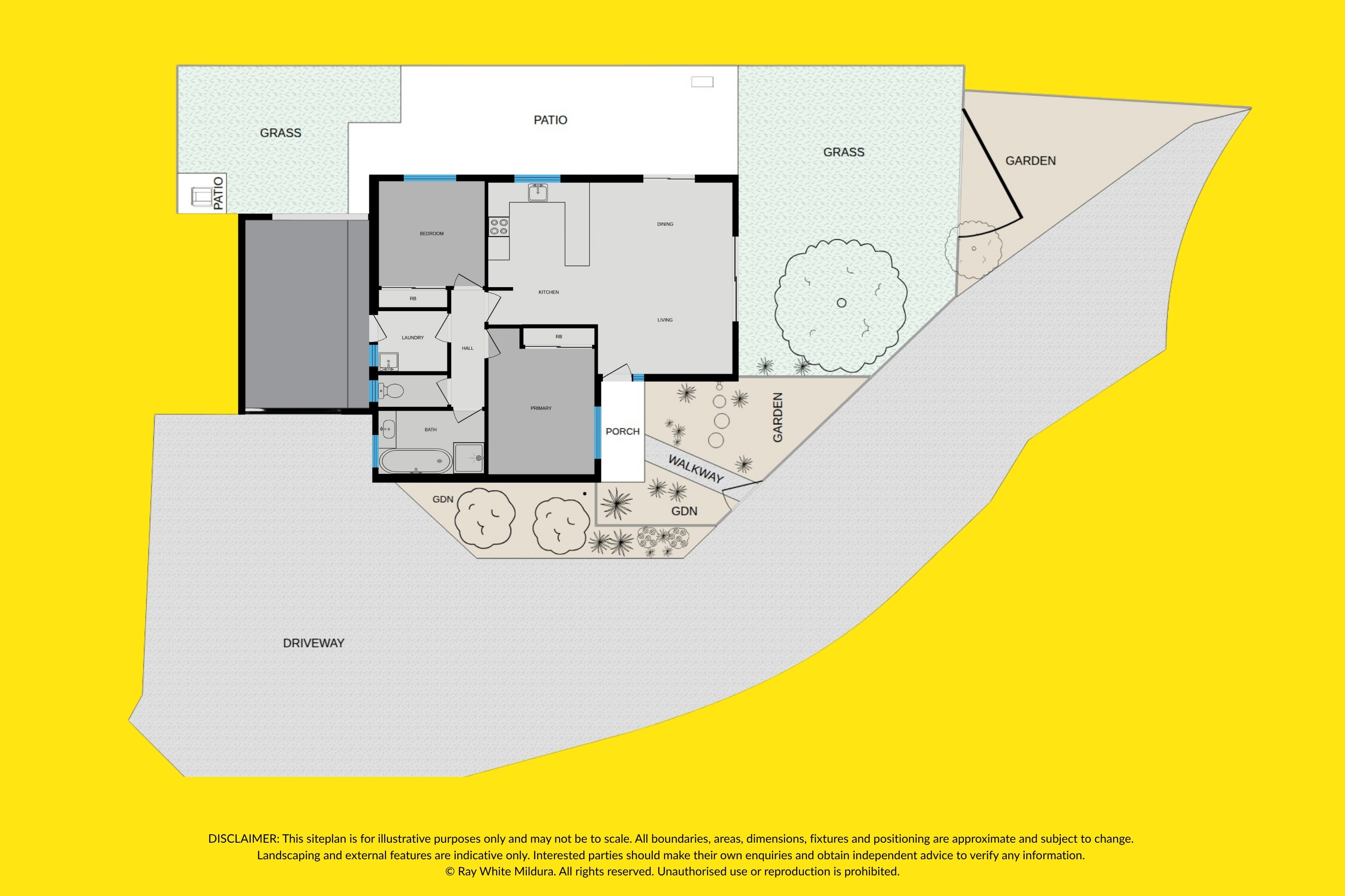 2-bedroom unit at Unit 1 26 Batey Crescent, Mildura VIC 3500, Mildura, Victoria