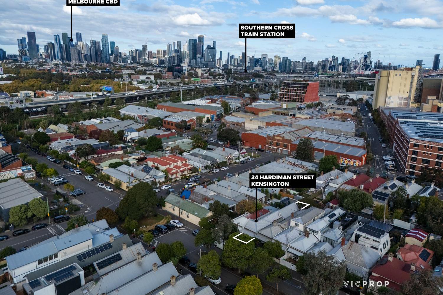 3-bedroom house at 34 HARDIMAN STREET, Kensington VIC 3031, Melbourne, Victoria