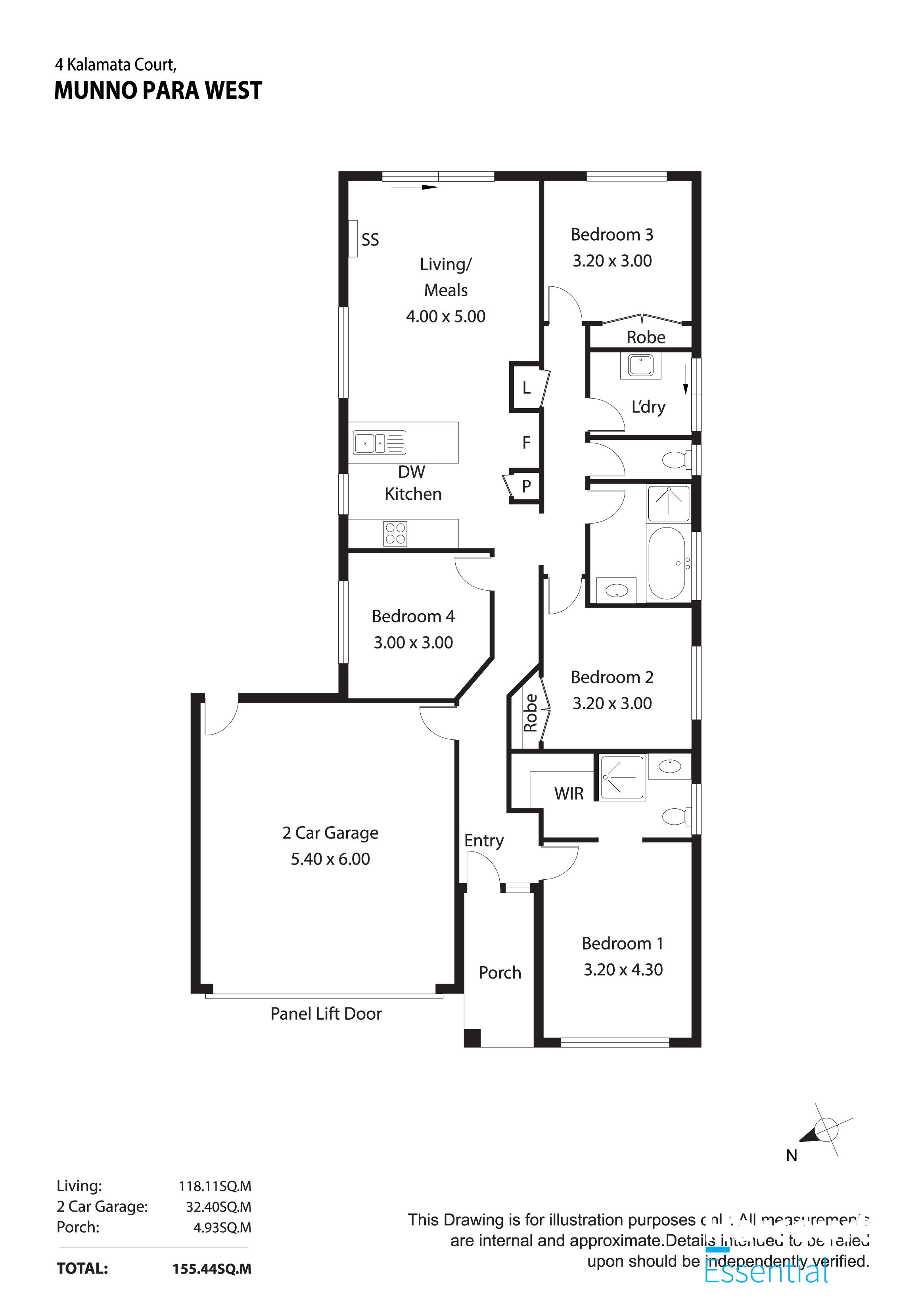 4-bedroom house at 4 Kalamata Court, Munno Para West, SA 5115, Playford, South Australia